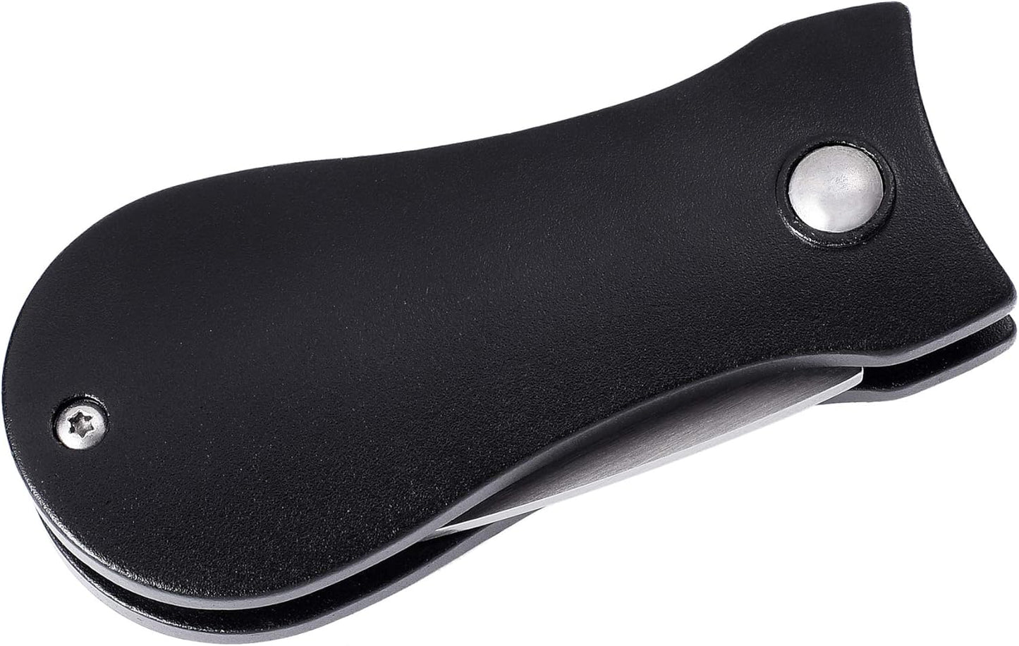 Mile High Life Golf Divot Repair Tool, All Metal Foldable Divot Tool with Pop-up Button & Magnetic Ball Marker