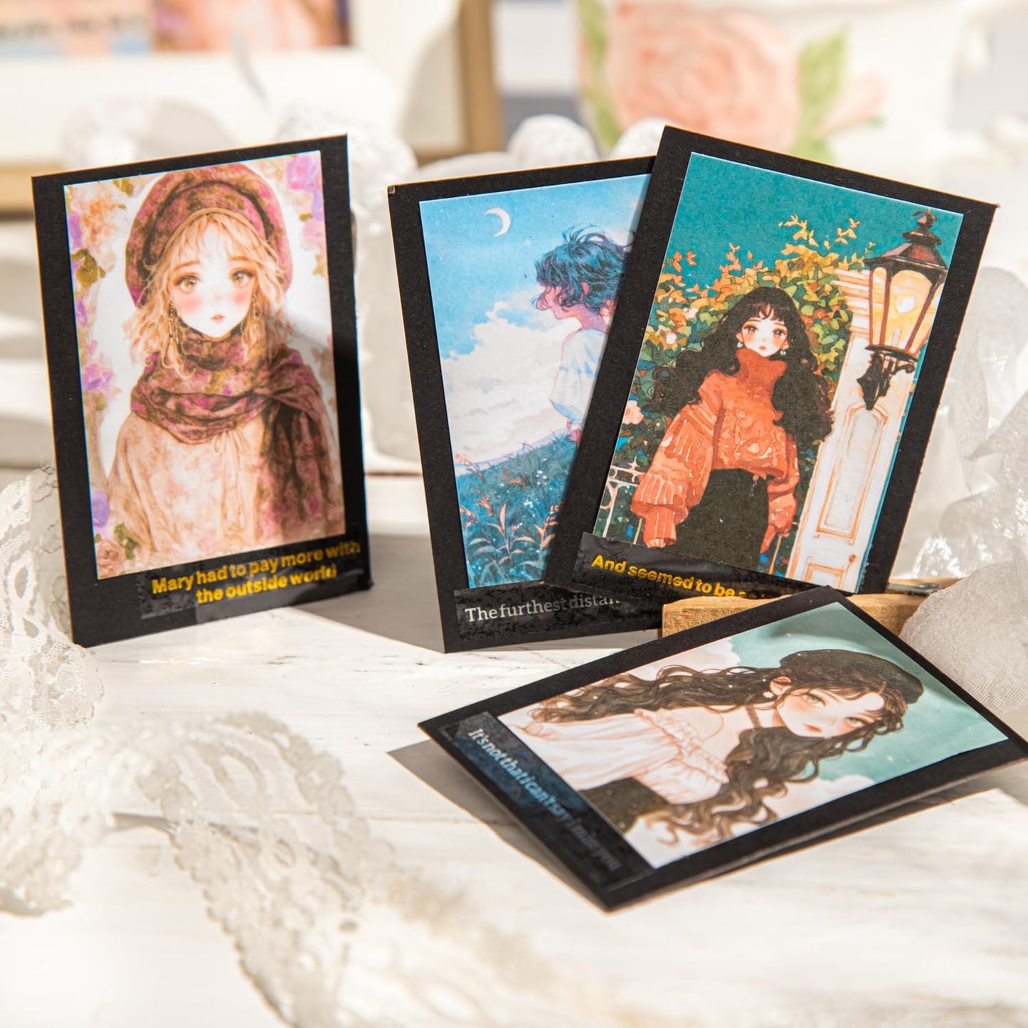 Girls Washi Sticker Book Set, 336PCS Cute Aesthetic Stickers for Scrapbooking, Journaling, DIY Crafts, and Art Supplies