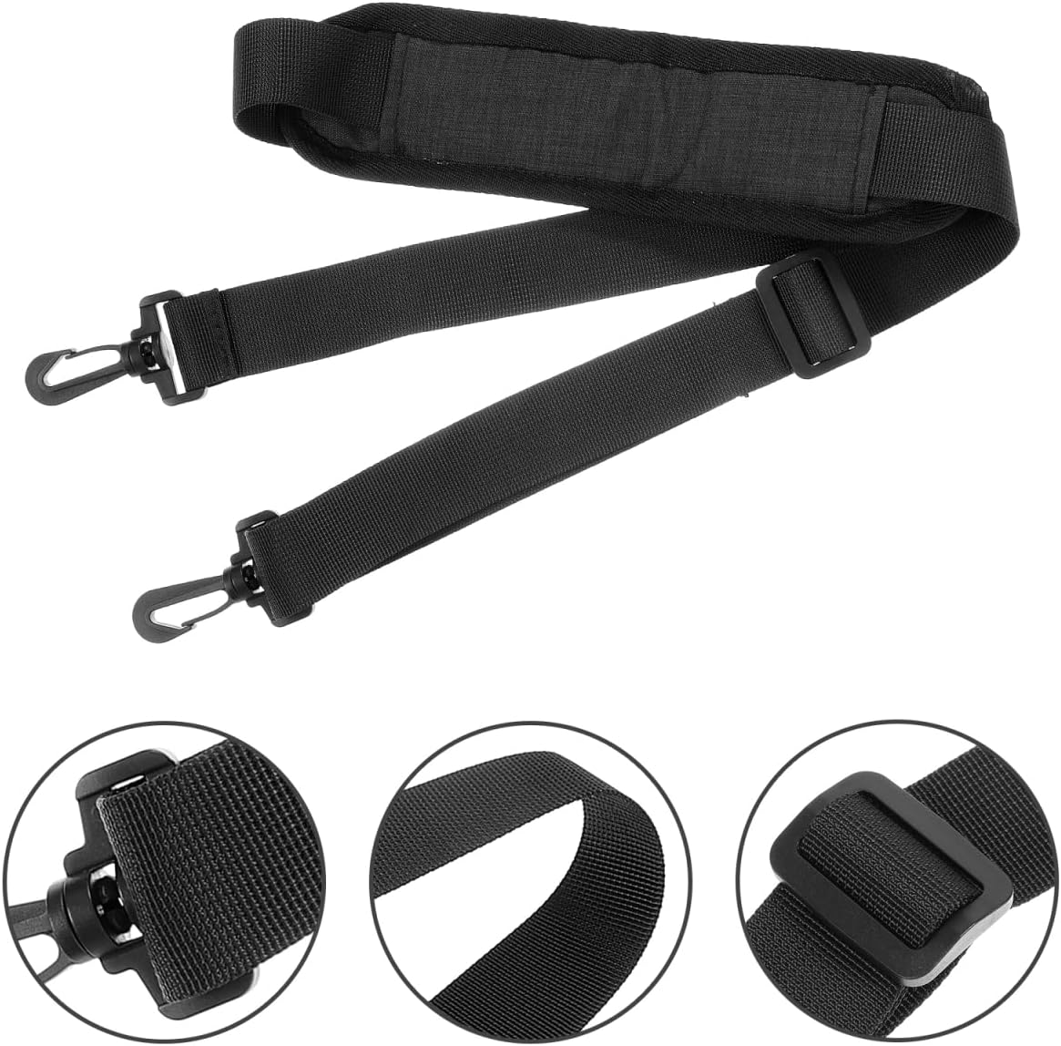 Adjustable Golf Bag Strap Padded Bag Strap for Comfort Easy Installation -wear Materials