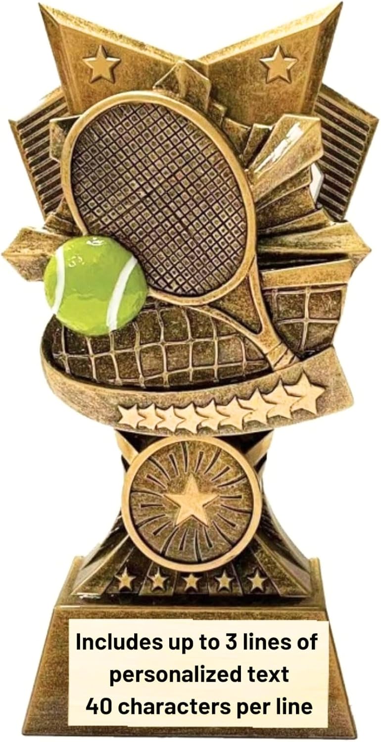 Champion V Sports Trophy Award with Custom Engraving – Recognition Trophy for Kids and Adults Team Awards for Competitions School Sports Student Athletes MVPs Tournaments and Celebrations