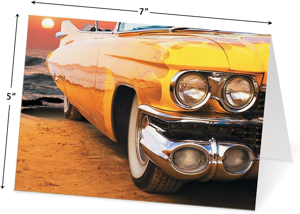 Current Scenic & Graphic Birthday Greeting Cards Value Pack - Set of 20, 10 Unique Designs, Large 5 x 7 Inch Cards, Sentiments Inside, Envelopes Included