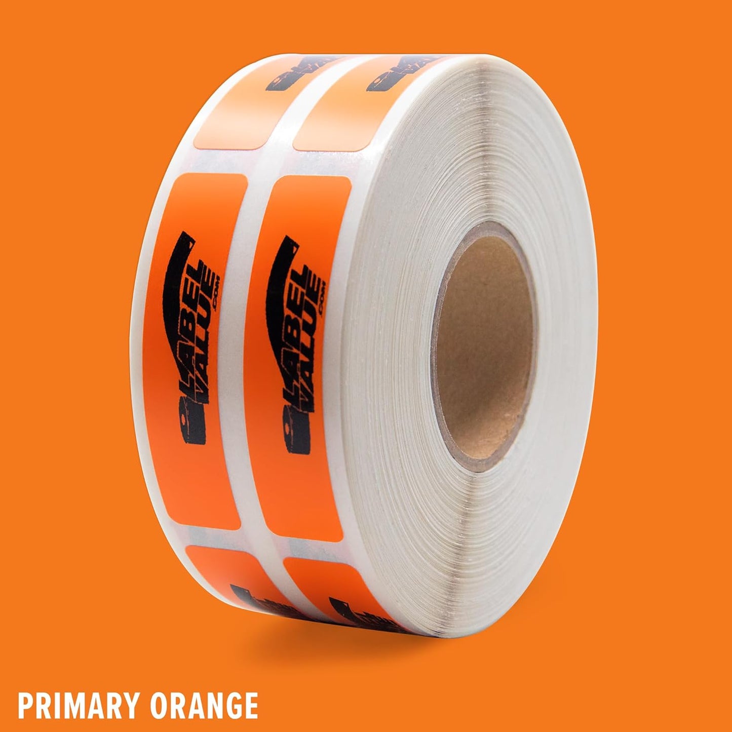 LabelValue Brand - Custom Printed .375” x 1.625” Custom Stickers - 1000 Labels/Roll | Customizable with Text and Graphics - Use for Business or Personal Projects