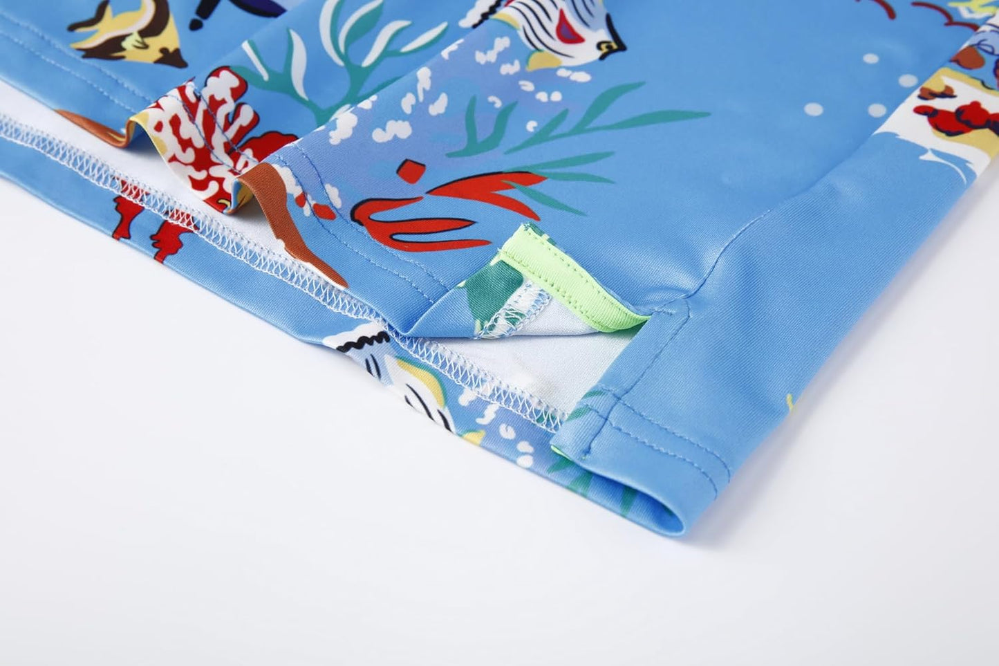 Alex Vando Mens Hawaiian Golf Shirt Moisture Wicking Digital Print Golf Shirts for Men