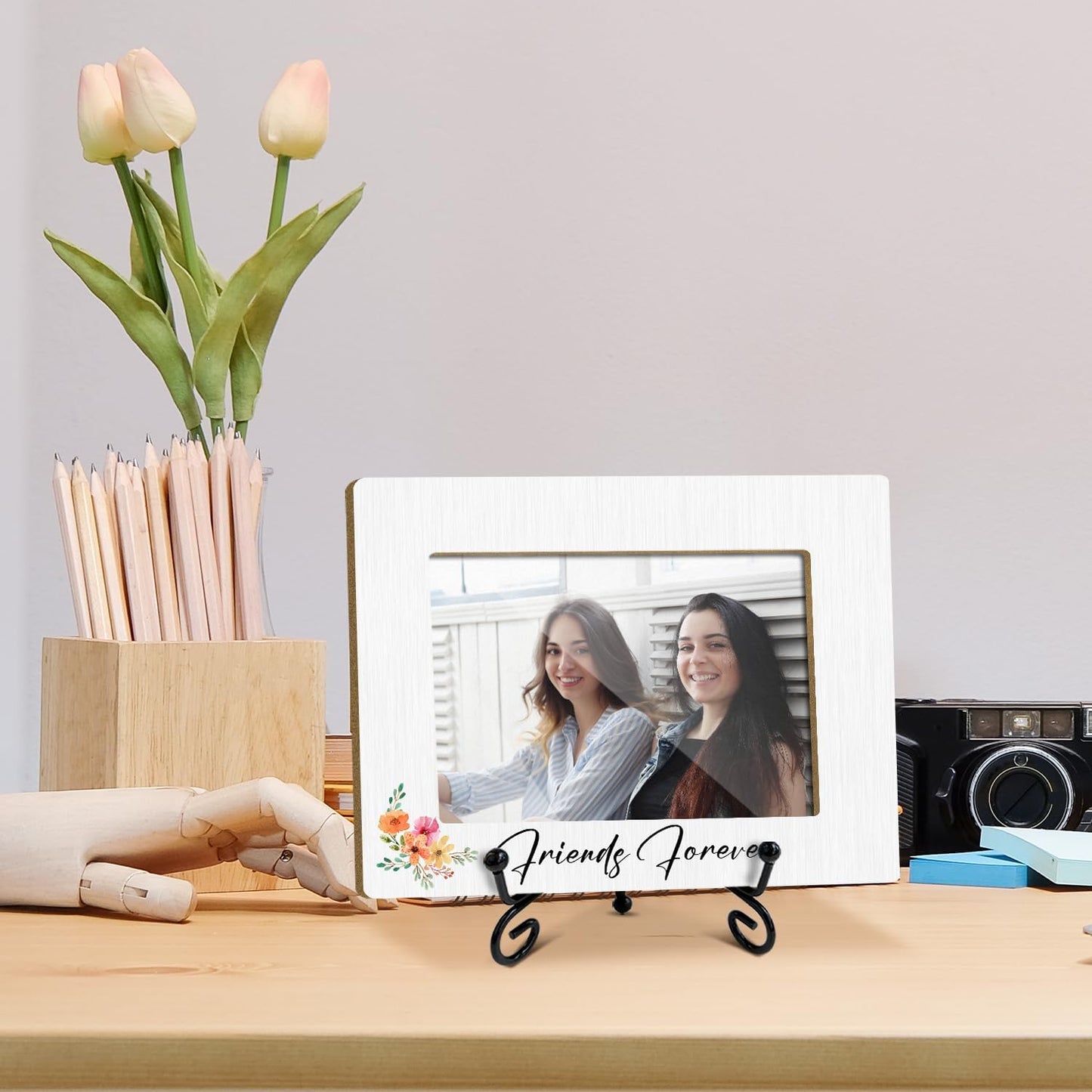 Friends Picture Frame Graduation Frienship Gifts, Friend Photo Frame Bridal Shower Gift Friendship Picture Frame 4 x 6 Photo/10