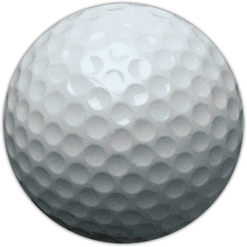 Refrigerator Magnet - Golf Ball Shaped Magnet - 4.75" Round