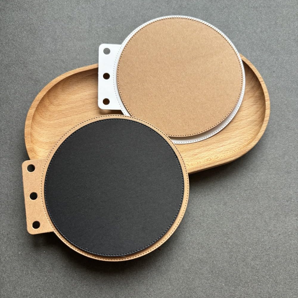 Metal Cutting Die for Scrapbooking - Cut Stencils for DIY Scrapbook Photo Album Decorative Paper Card, Card Making Supplies & Crafting Die Cut (Circular Ring 4.5 x 4.1 in)