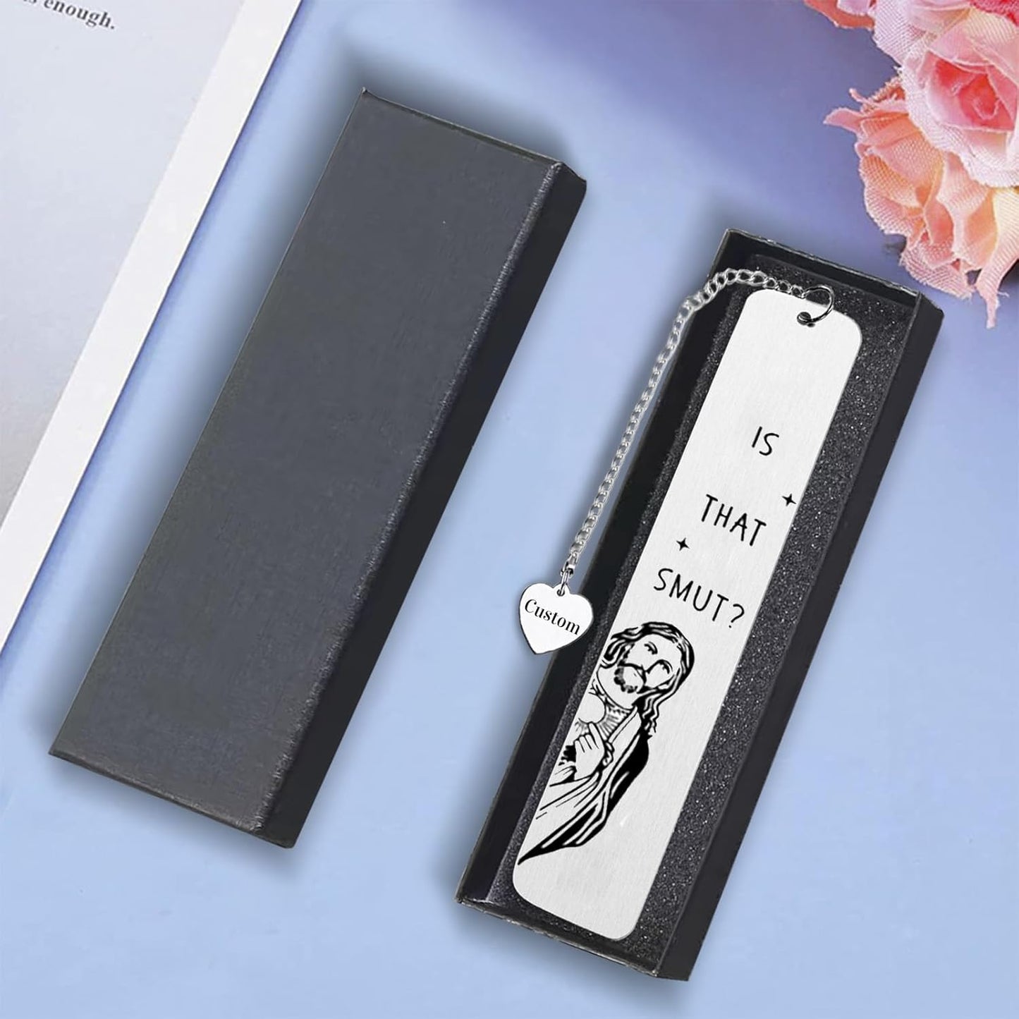 Personalized Christian Bookmarks for Women Men Book Lovers Reader Best Friend Sister Custom Bookmarks Funny Gift for Birthday Valentine's Day Graduation Christmas Wedding Gift for Her Boys Girl