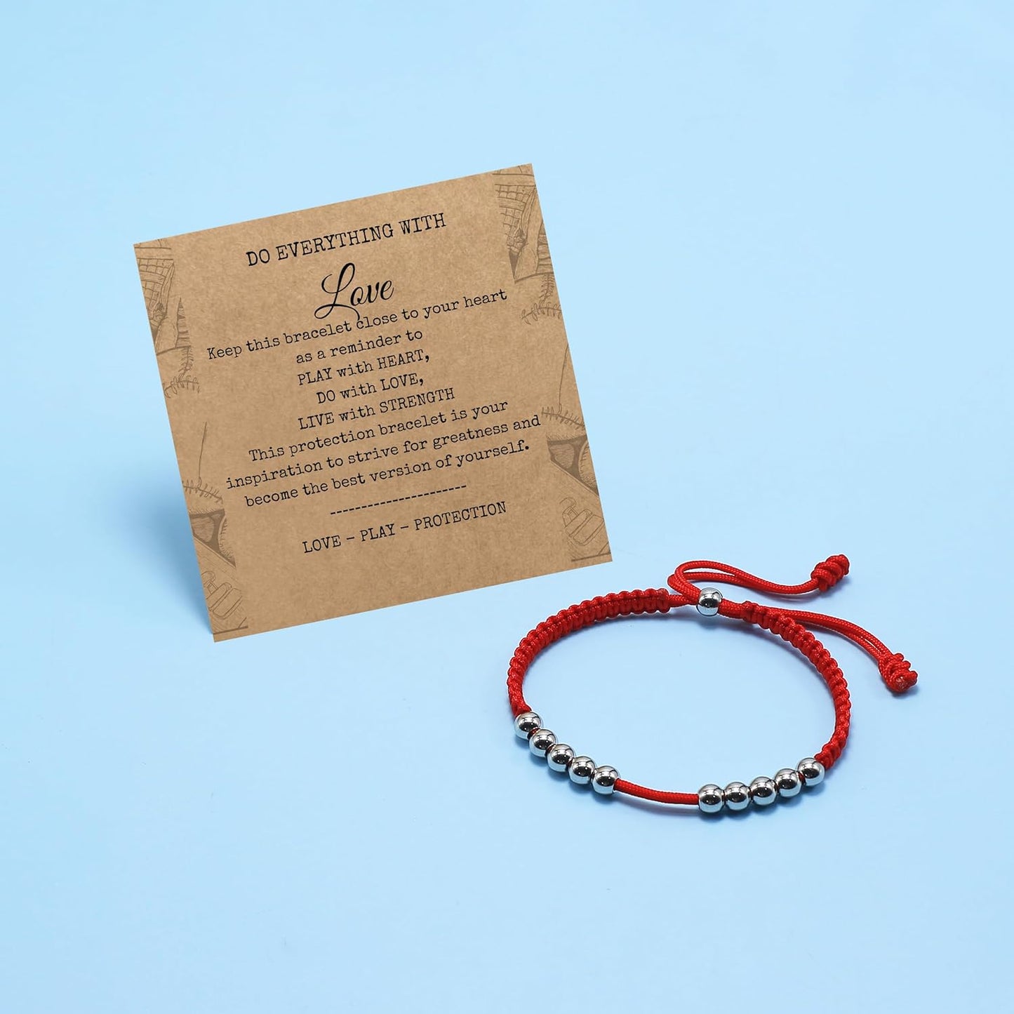 LAMIBEE Golf Stainless Steel 10 Beads Score Counter Bracelet, Golf Stroke Count Bracelet, Resizable and Easy to Adjust Golf Round Scoring Tracker, Durable and Stylish Golf Accessory