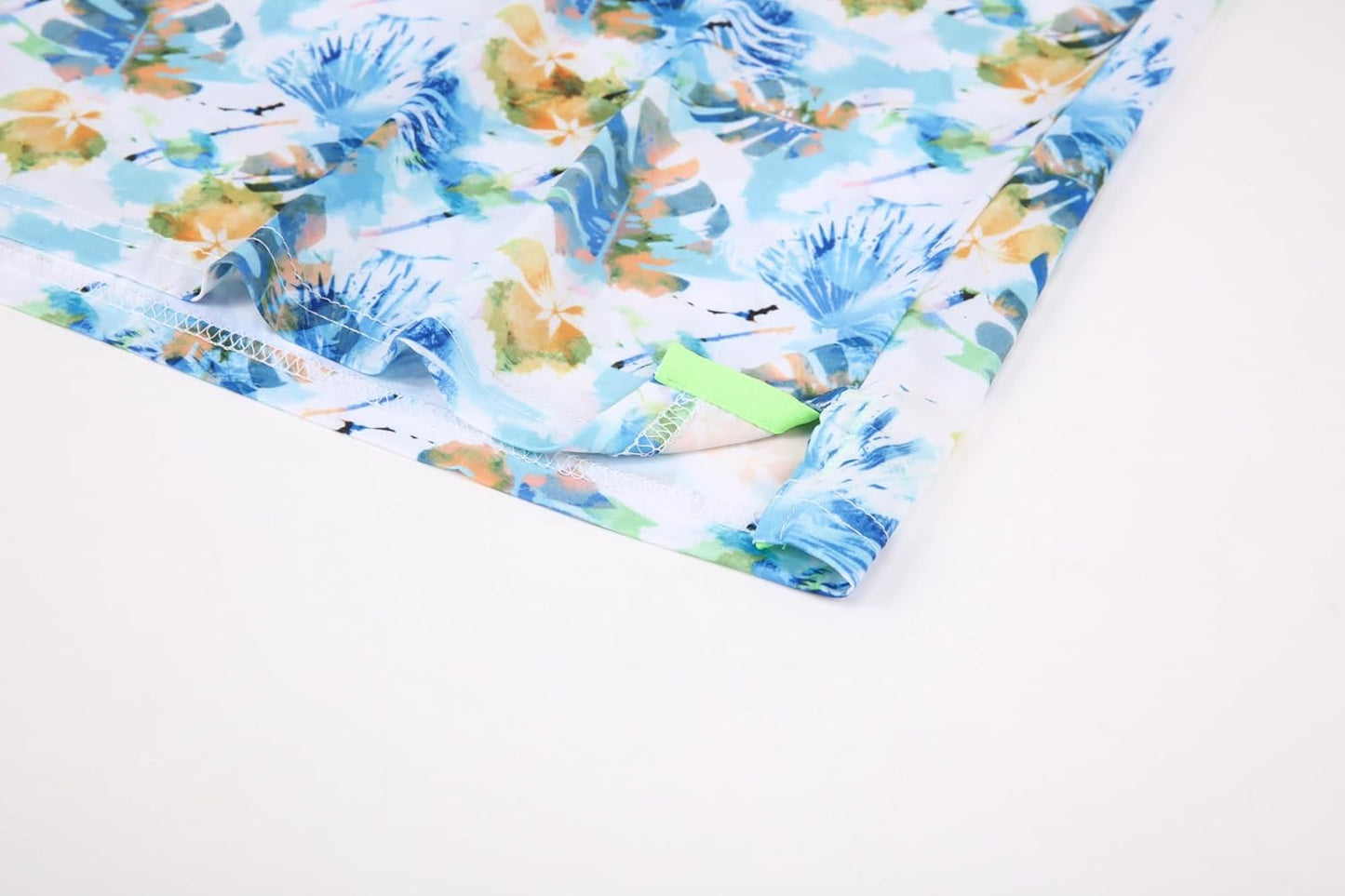 Alex Vando Mens Hawaiian Golf Shirt Moisture Wicking Digital Print Golf Shirts for Men