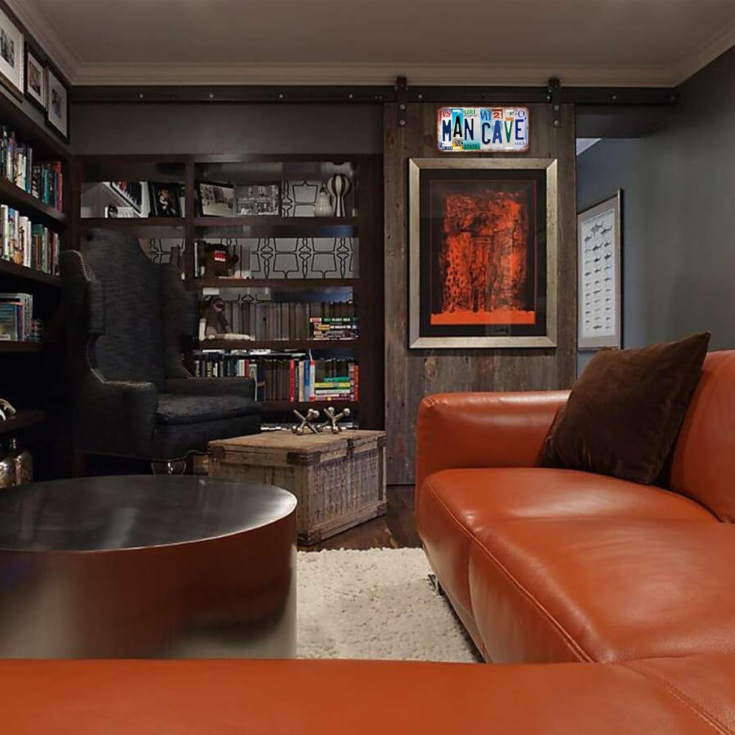 Vintage Sport Metal Tin Sign Golf License Plate Wall Decor for Home Cafe Bar Pub 12 x 6 Inches