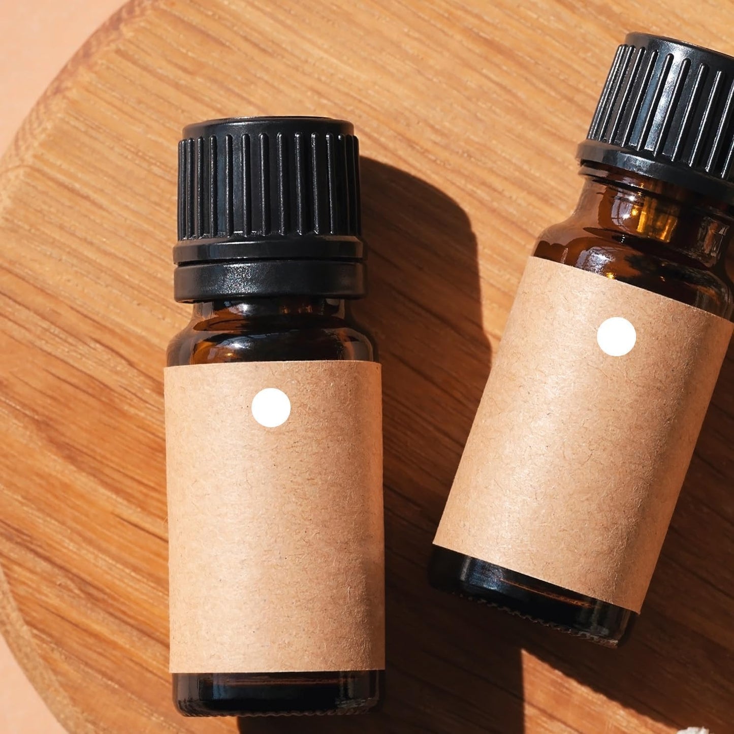 ChromaLabel 1/4 Inch Round Colored Stickers, Permanent Sticky Dots Color Coding Labels, Ideal Dot Stickers for Arts and Crafts - 1000 Colored Sticker Dots per Roll, White Sticker Labels