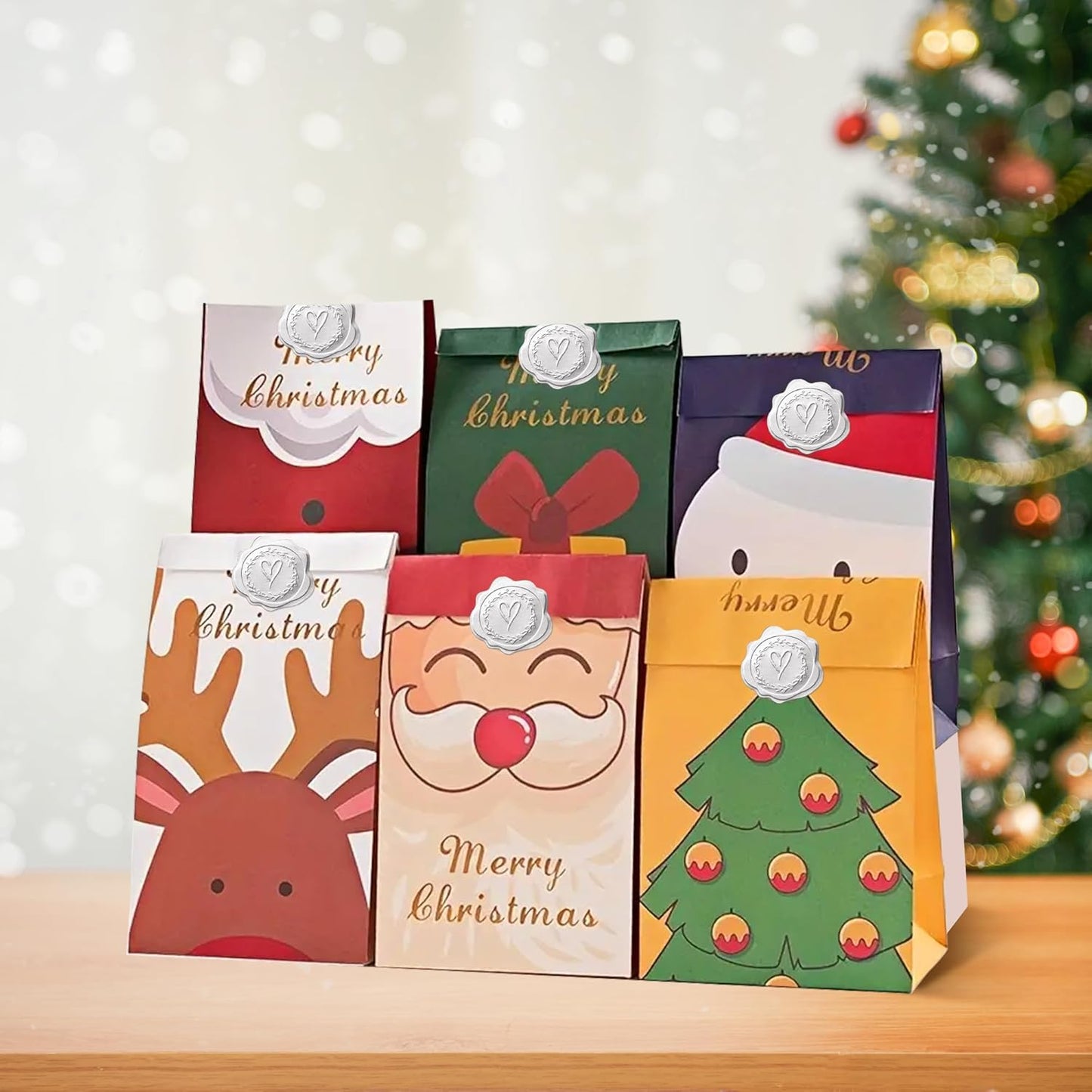 300pcs Silver Embossed Wax Seal Looking Heart Envelope Seals for Wedding Invitations/Greeting Cards/Party Favors, Self-Adhesive