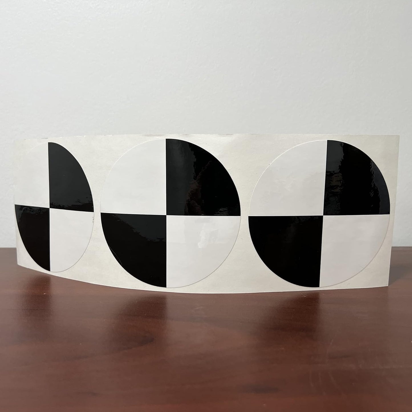 Land Survey Laser Scanner Target 4.5” | HDS Control Point | Black & White Circular Target | 10-Pack