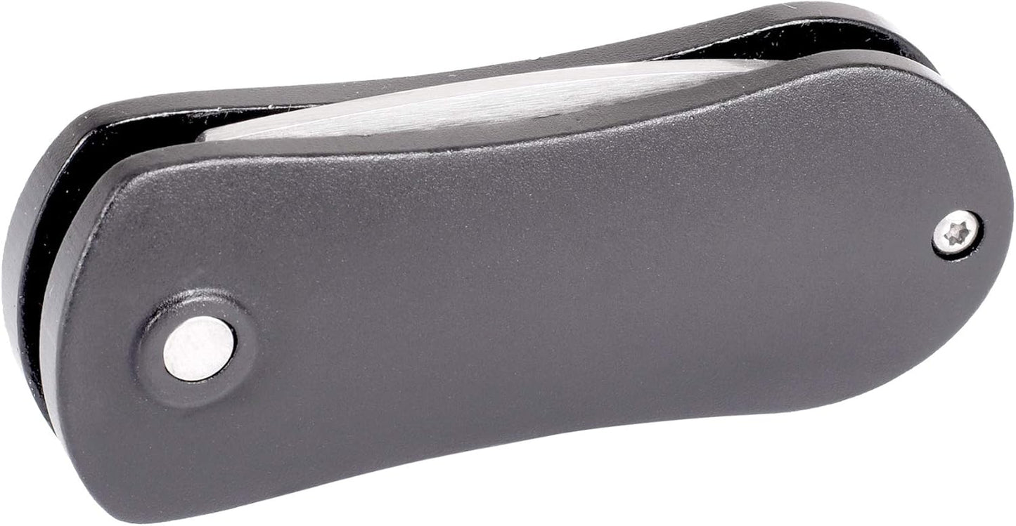 Mile High Life Golf Divot Repair Tool, All Metal Foldable Divot Tool with Pop-up Button & Magnetic Ball Marker