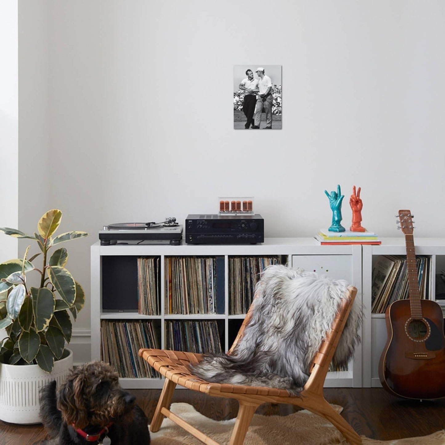 ART.COM Wall Premium Photographic Print Golfer Jack Nicklaus and Arnold Palmer During National Open Tournament by John Dominis, 12" x 16"