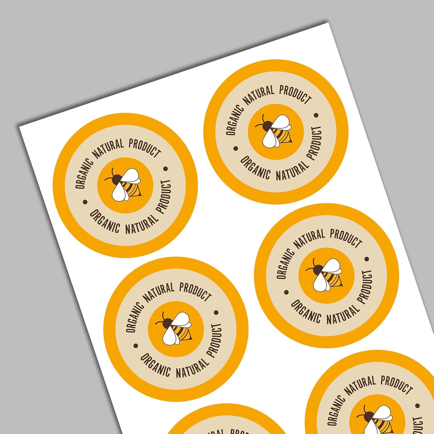 Custom 2" Circle Paper Labels - Personalized Round Stickers for Candles, Jars, Bottles and Businesses (50-10,000 Labels)