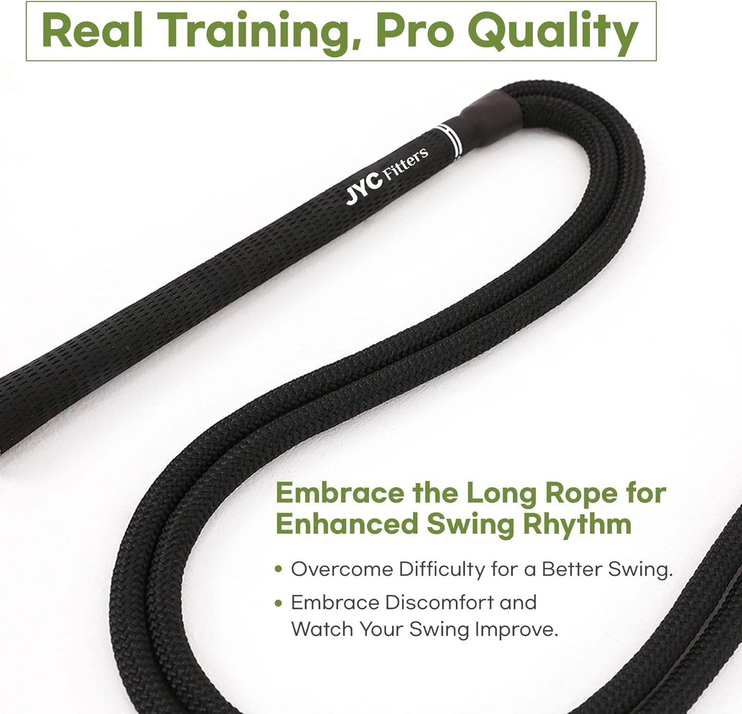 Golf Swing Training Aid - Premium Rope Trainer Equipment (RopeSwing)