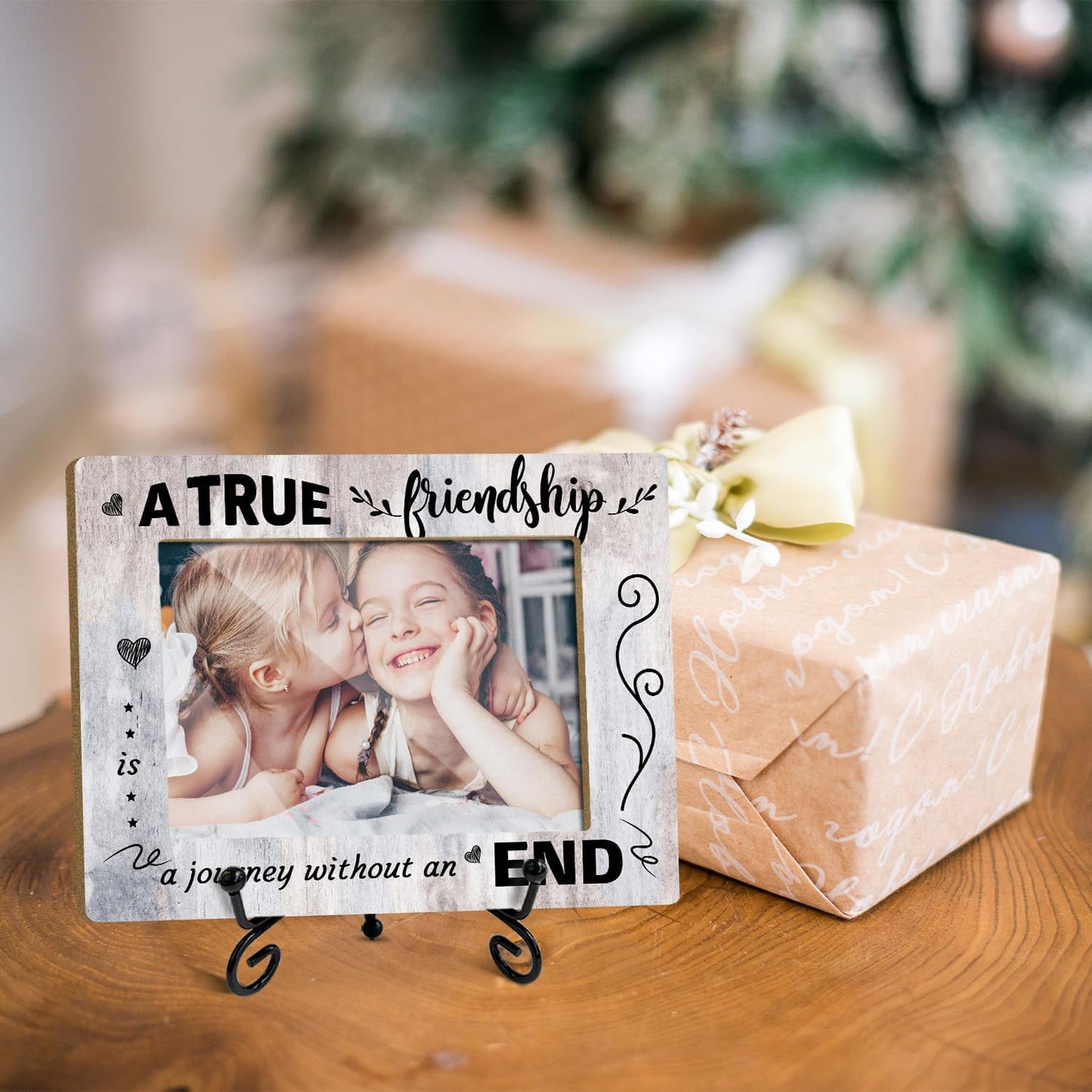 Frienship Picture Frame, Best Friends Picture Frame, Friendship Gifts for Friends Sister Bestie, Photo Frame 4 x 6 Photo/09