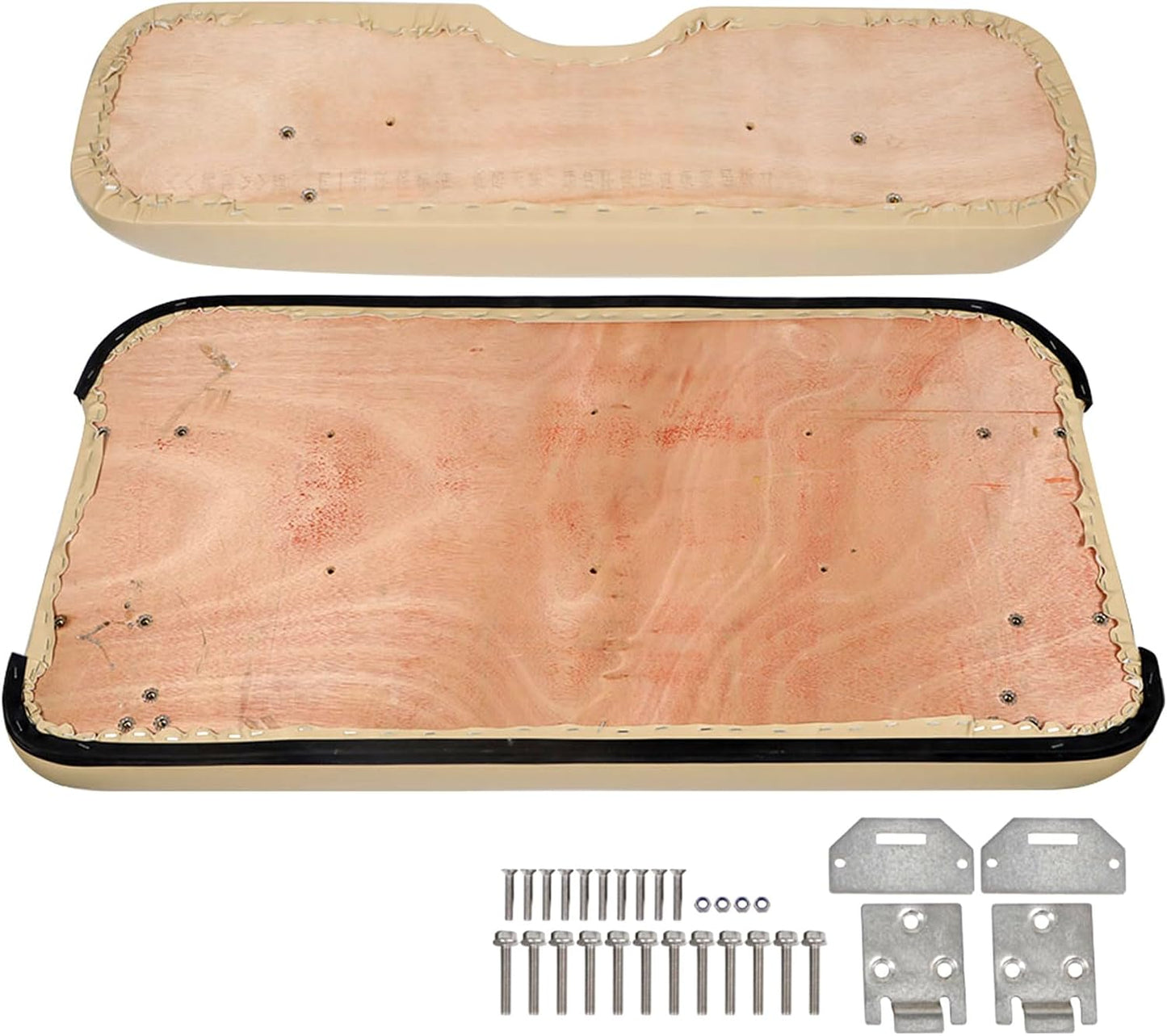 GXYWADY Tan Golf Cart Front Seat Cushion Replacement for EZGO Medalist TXT 1994-2013