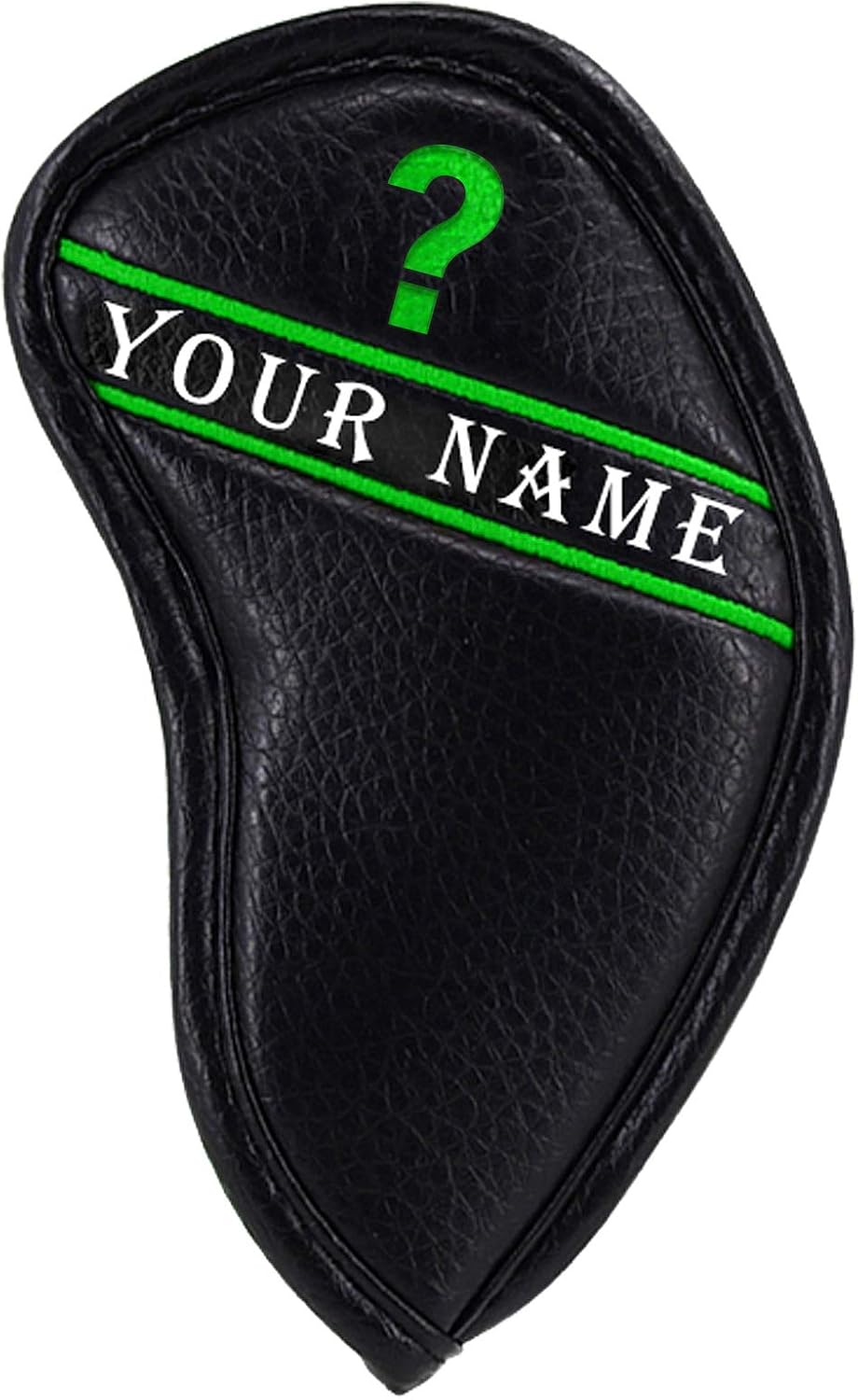 CRAFTSMAN GOLF 12pcs or 1pc Black Leather Golf Iron Head Covers Set Headcover Colorful Number Embroideried for Callaway Ping Taylormade Cobra Also Custom Version w/Your Name