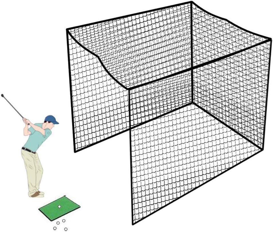 Aoneky Golf Cage Net - 10x10x10ft/10x10x15ft/10x10x20ft