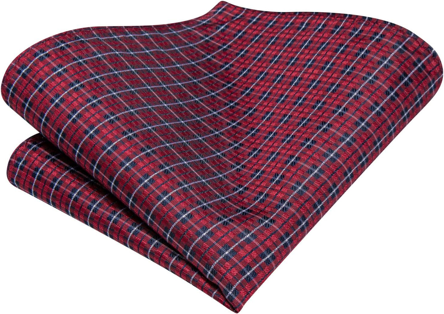 Dubulle Mens Paisley Striped Tie WOVEN Necktie for Men and Handkerchief Cufflinks Set Wedding Formal Business