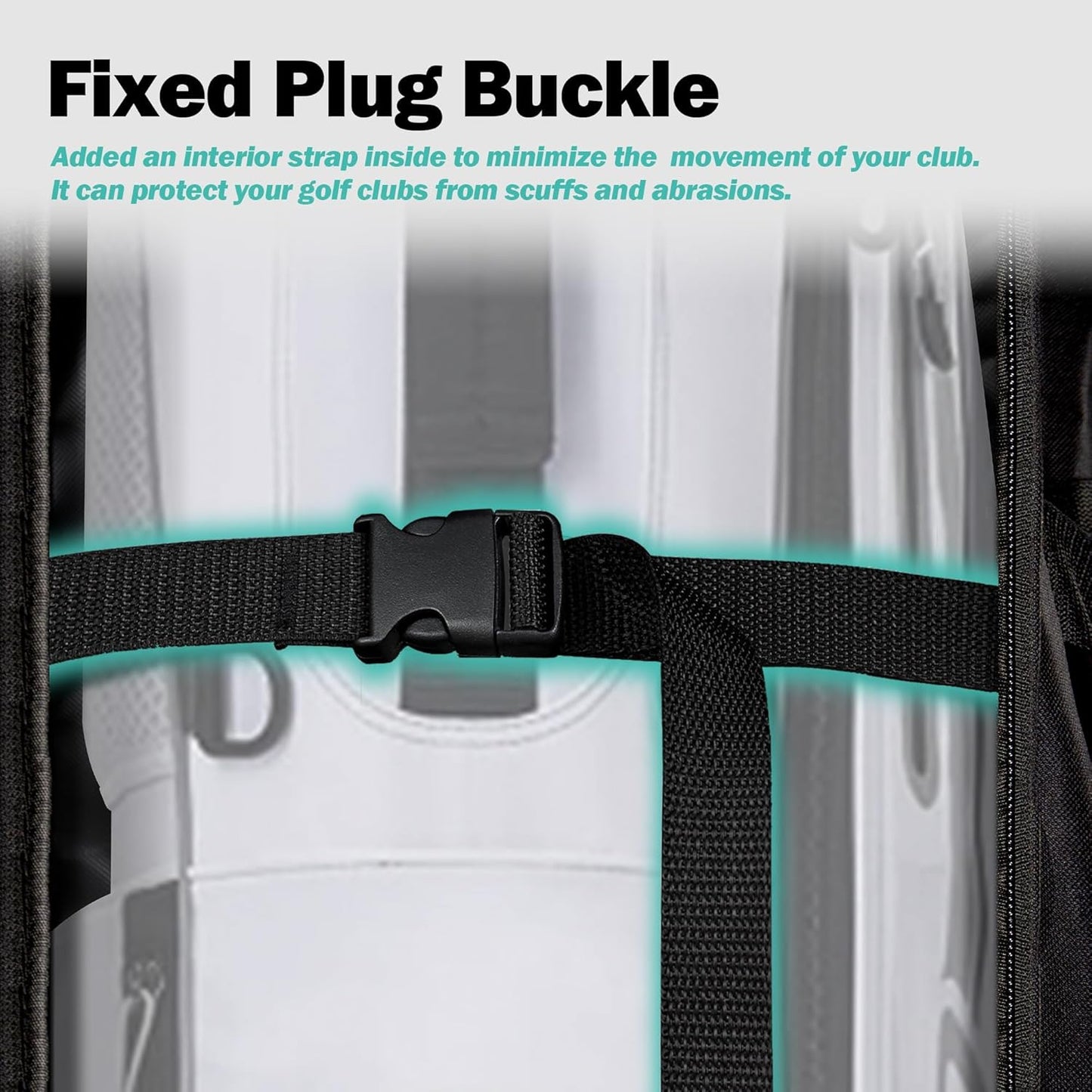 Himal Outdoors Soft-Sided Golf Travel Bag with Wheels - Heavy Duty 600D Polyester Oxford Wear-Resistant, Excellent Zipper Universal Size