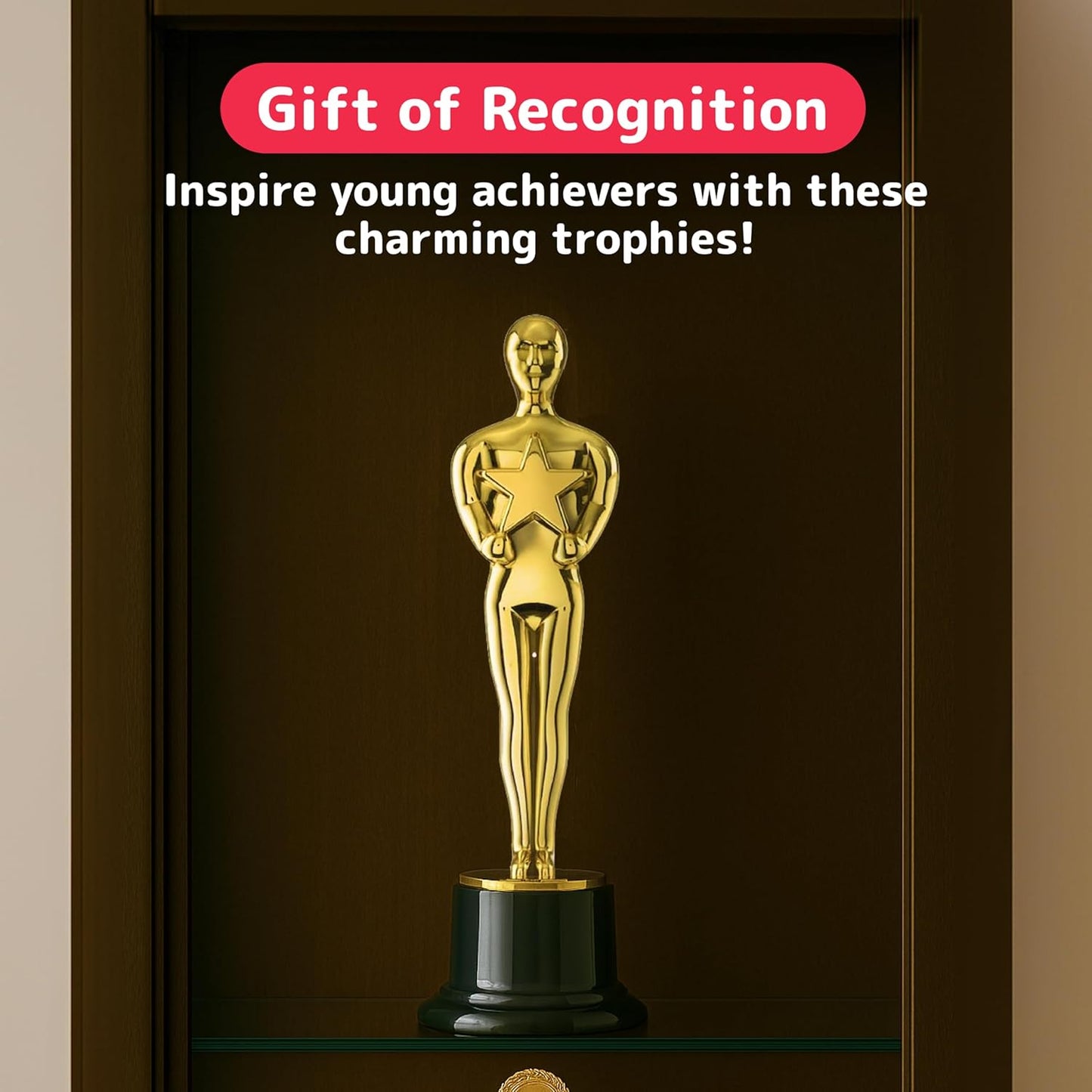 PREXTEX Trophy Award - Perfect Awards and Trophies for Kids & Adult Award Parties, Small Trophy Cup for Recognition, Ideal Kids Trophy for Competitions and Events