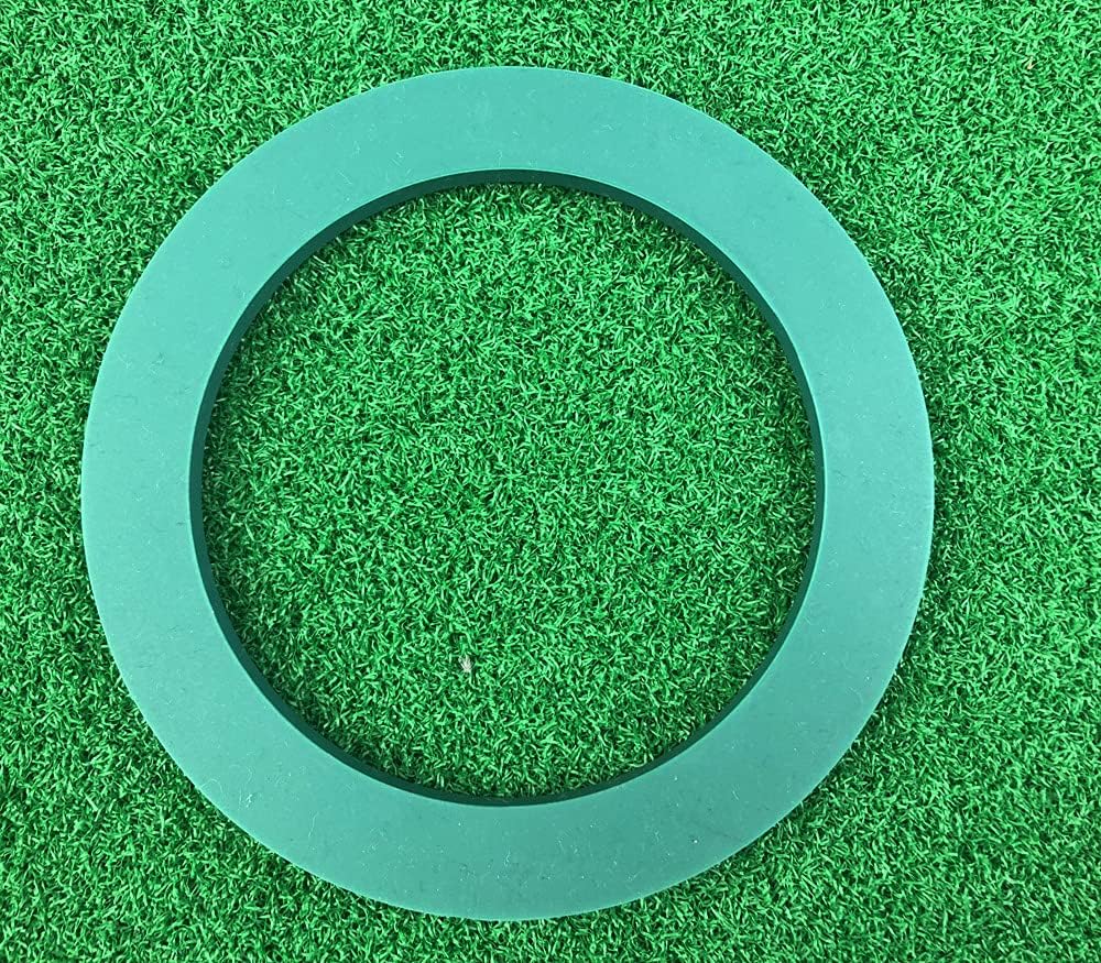 MAZEL Golf Putting Cup/Ring for Training Aid Indoor & Outdoor - All-Direction Practice Hole Putting Accuracy Trainer
