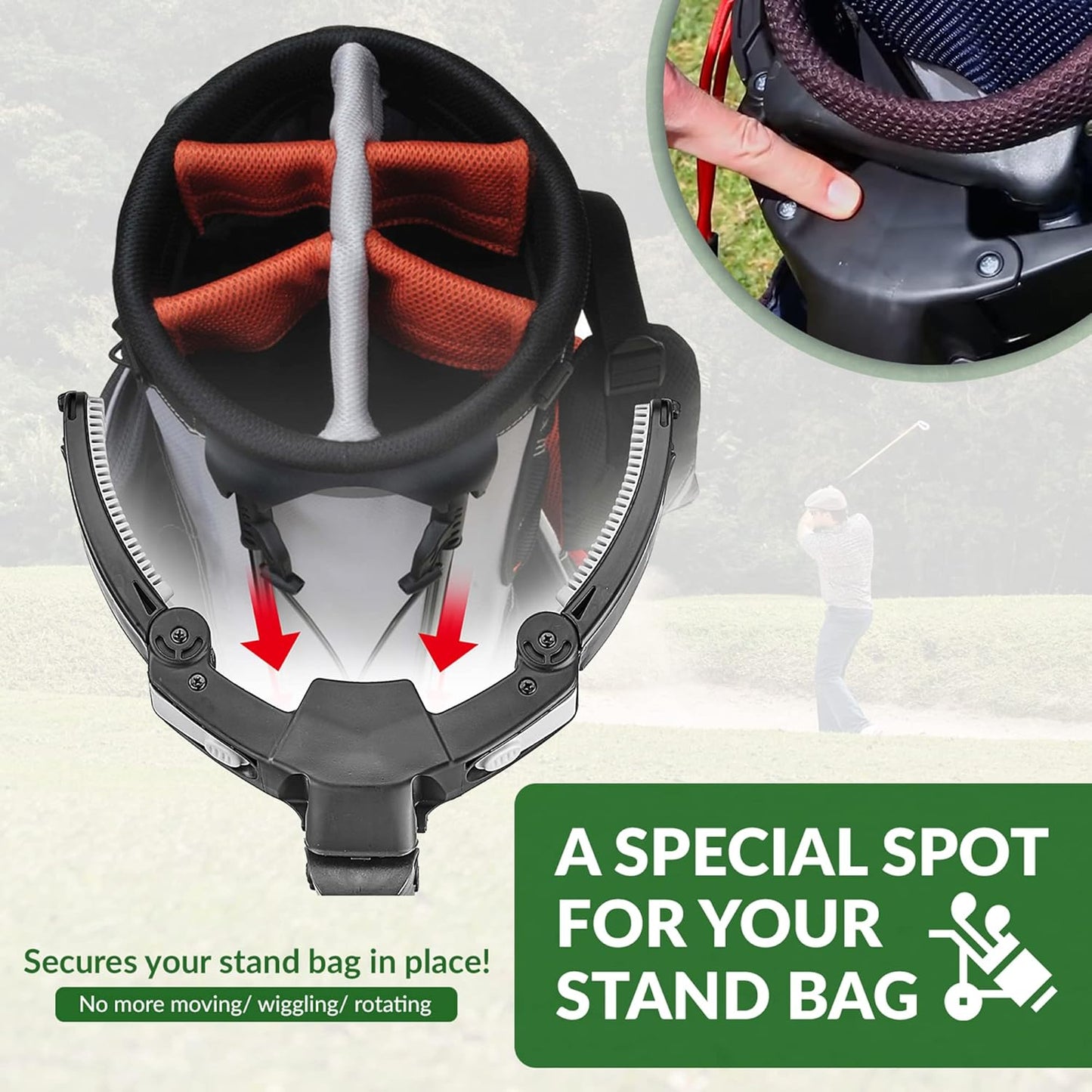 Caddytek CaddyLite EZ V8 Golf Push Cart - Lightweight 3 Wheel Foldable Cart with One-Click 2-Step Folding, EVA Wheels, Adjustable Handle, Cooler Basket, Umbrella & Drink Holder, Compact Golf Cart