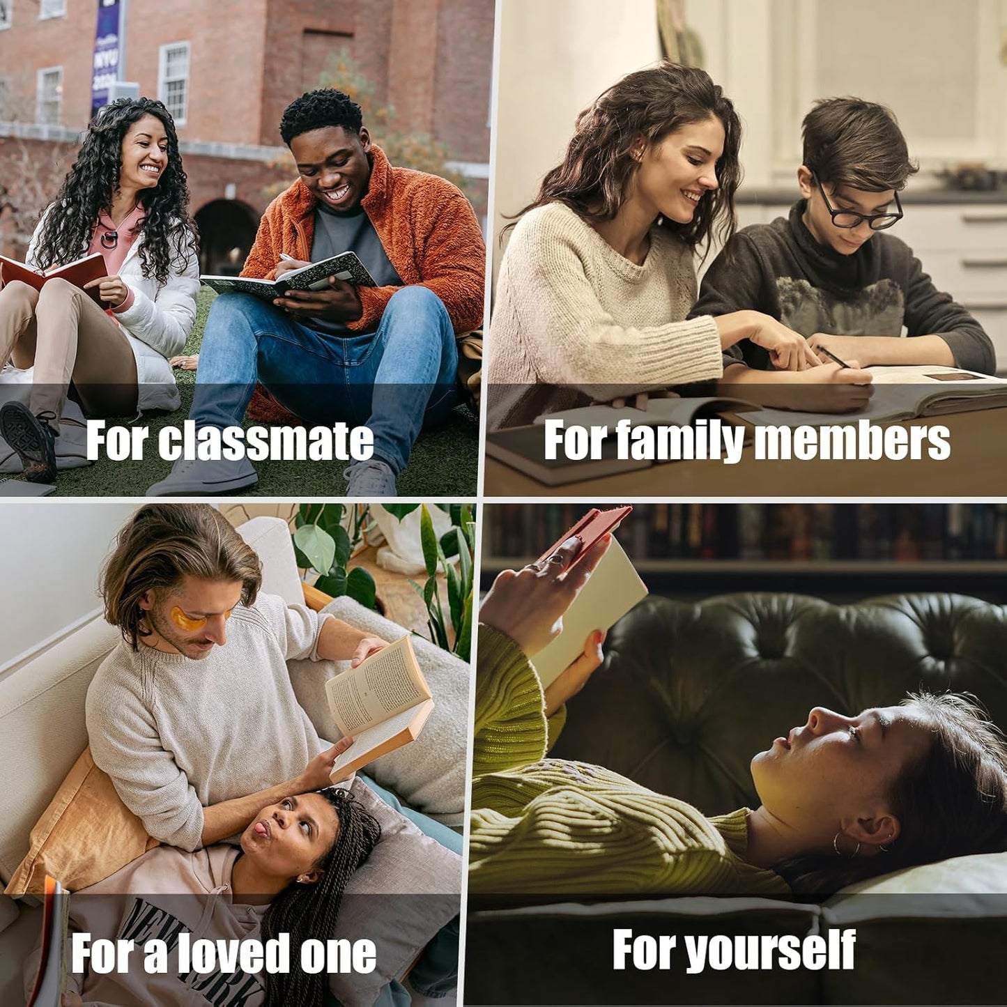 Custom Metal Bookmark with Tassels Personalized Photo and Text Bookmarks for Book Lovers Women Men Kid Adult