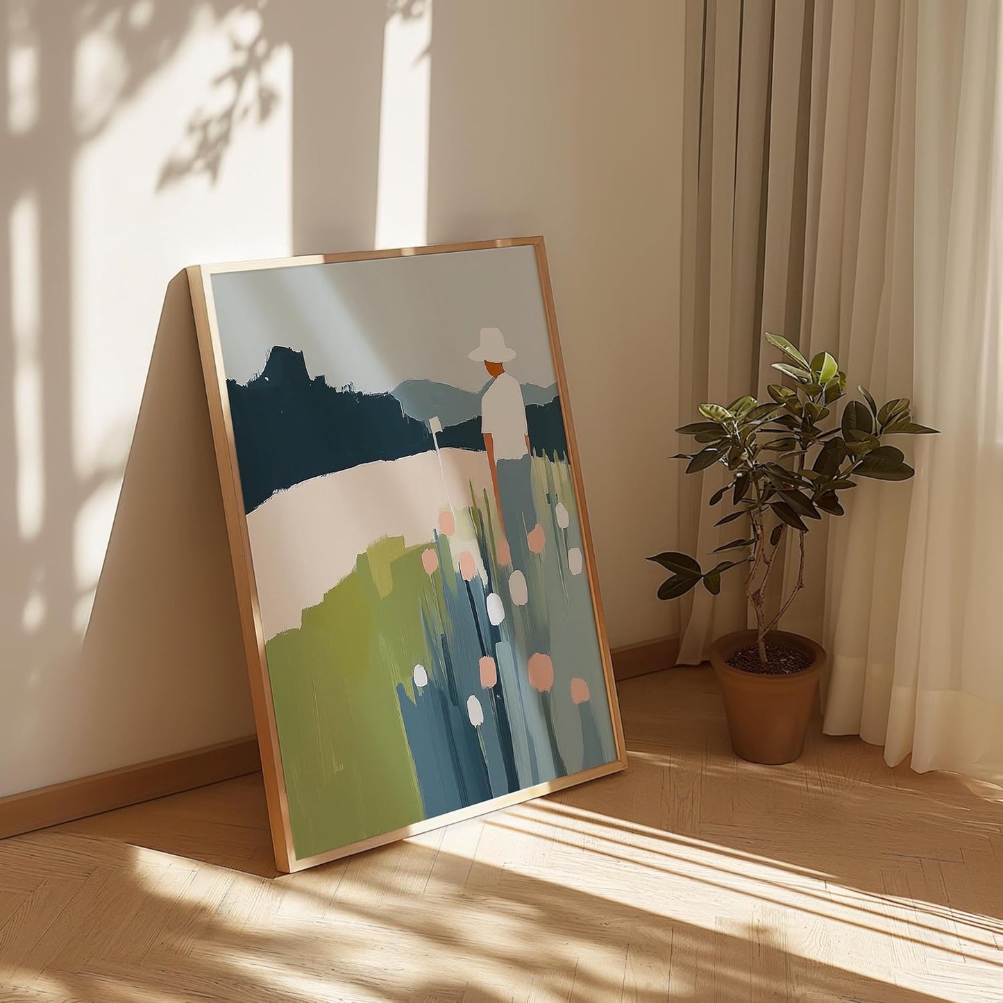 Golf Impressionist Art Print Posters - Premium Giclee Fine Art Prints - Sporty and Sophisticated Home Decor Posters, Golfer Art Prints for Home and Office Decor - Vintage Aesthetic, Ready to Frame