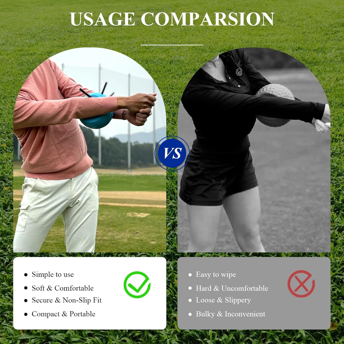 The Connector Golf Training Aid, Golf Swing Trainer for Posture Correction Practice, Golf Swing Training Aid