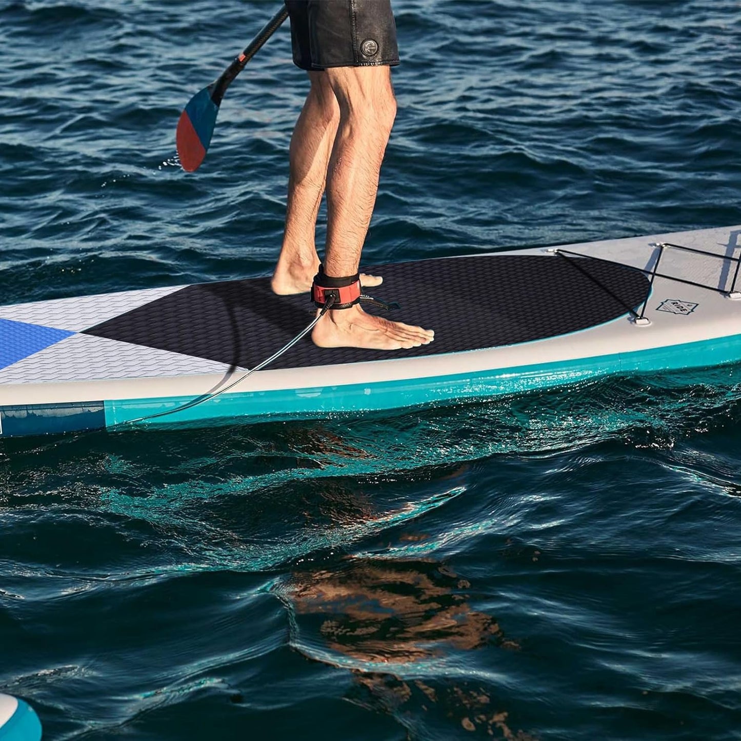 HZshark EVA Foam Boat Decking Sheet Universal DIY Surfboard Traction Pad Non-Slip Grip Mat Trimmable Sheet for Kayak RV Yacht Pool Skateboard Skimboard Step Green Yellow Orange Blue Dark Grey Black