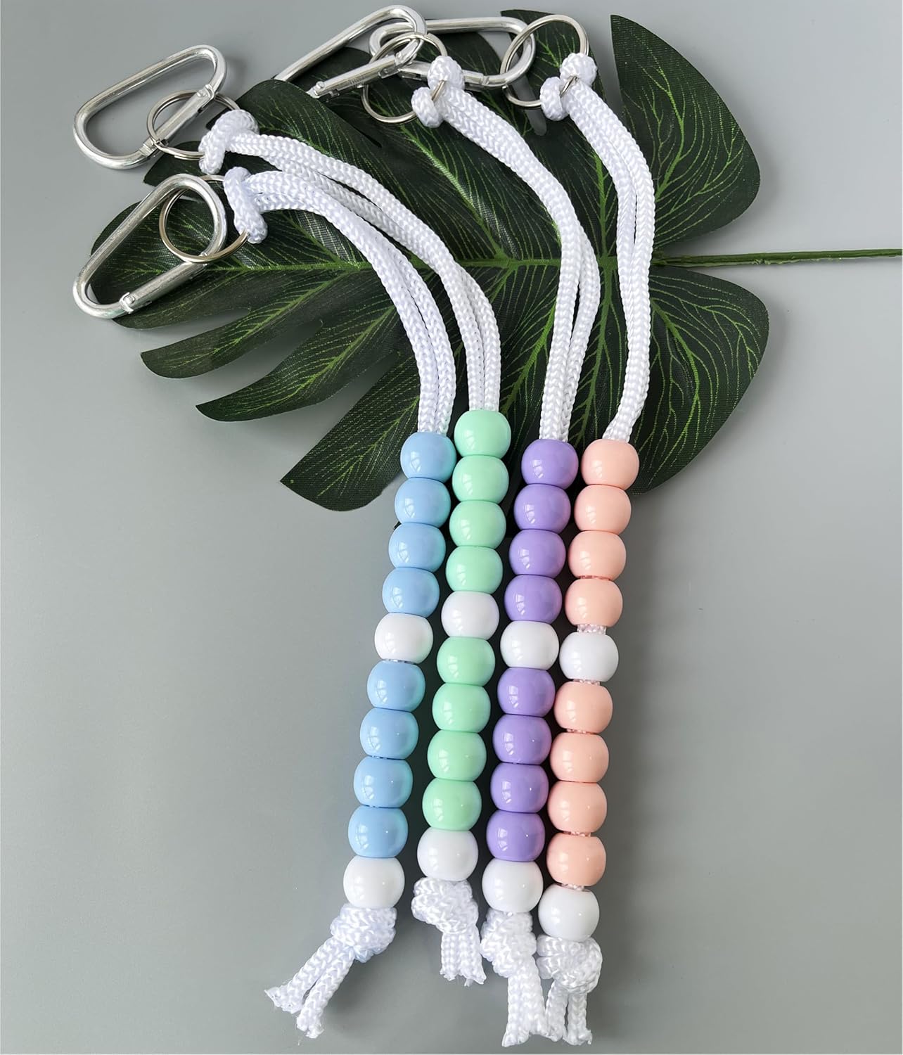 Golf Beads Score Counter, Golf Beads Counter, Golf Beads Count Stroke Score Counter, Golf Rhinestone Bead Score Counter (2 Pcs Green)