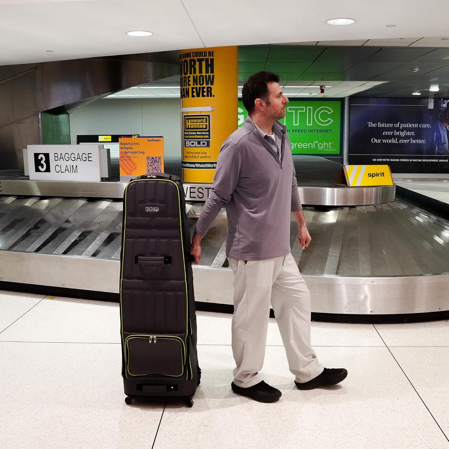 Izzo High Roller Golf Club Travel Cover