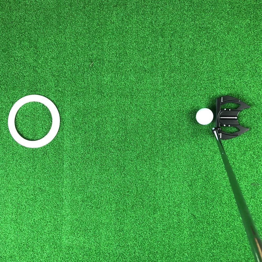 MAZEL Golf Putting Cup/Ring for Training Aid Indoor & Outdoor - All-Direction Practice Hole Putting Accuracy Trainer
