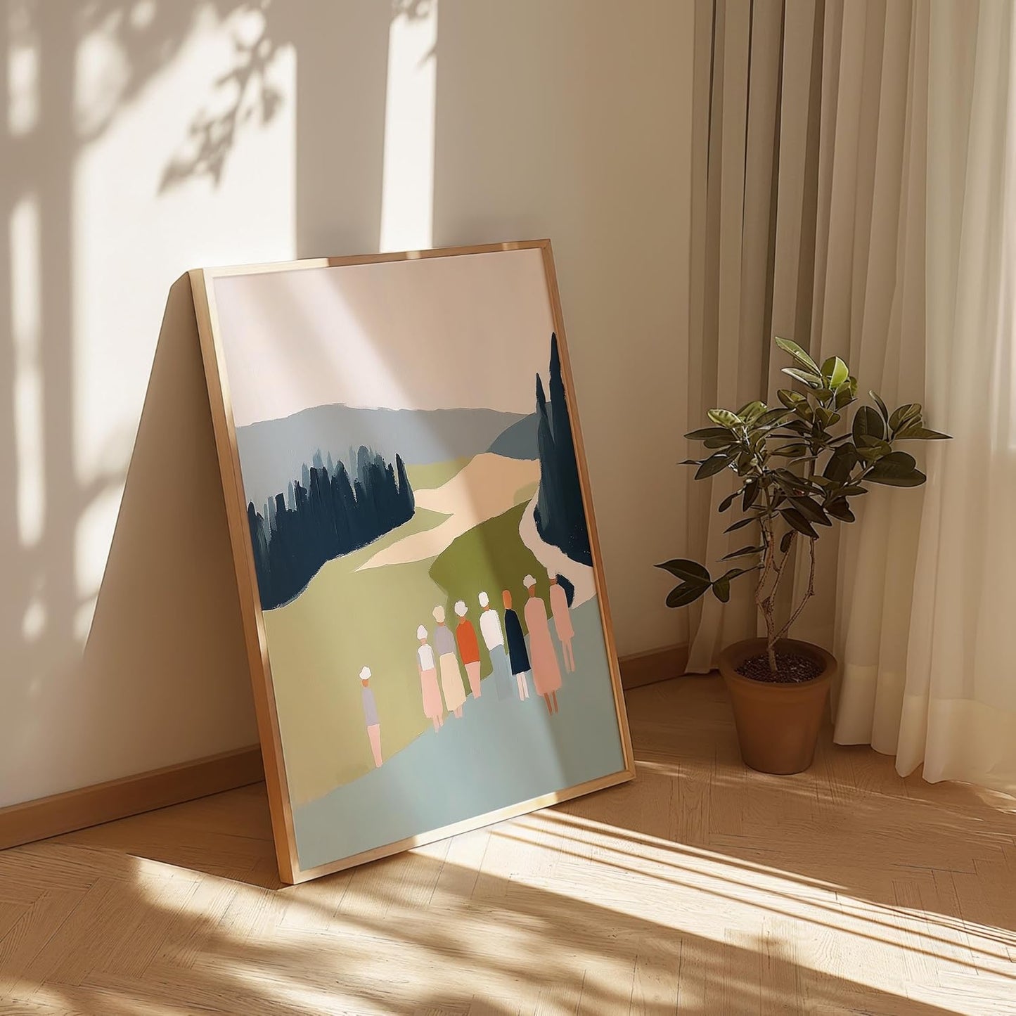 Golf Impressionist Art Print Posters - Premium Giclee Fine Art Prints - Sporty and Sophisticated Home Decor Posters, Golfer Art Prints for Home and Office Decor - Vintage Aesthetic, Ready to Frame