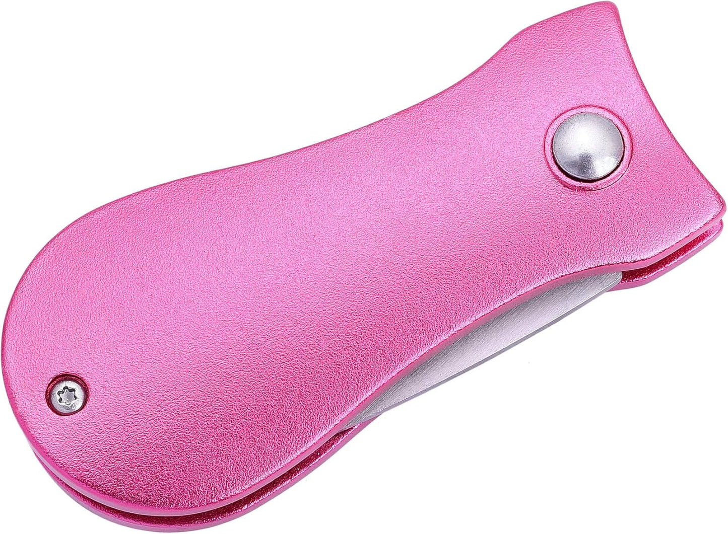 Mile High Life Golf Divot Repair Tool, All Metal Foldable Divot Tool with Pop-up Button & Magnetic Ball Marker