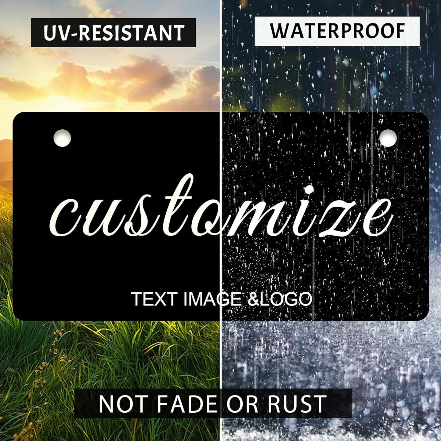 Custom License Plate,4x2 Inches Front License Plate,Thick Rust-Free,Custom Car Tags,Personalized License Plate for Kids Bike | Toy Car | Keychain