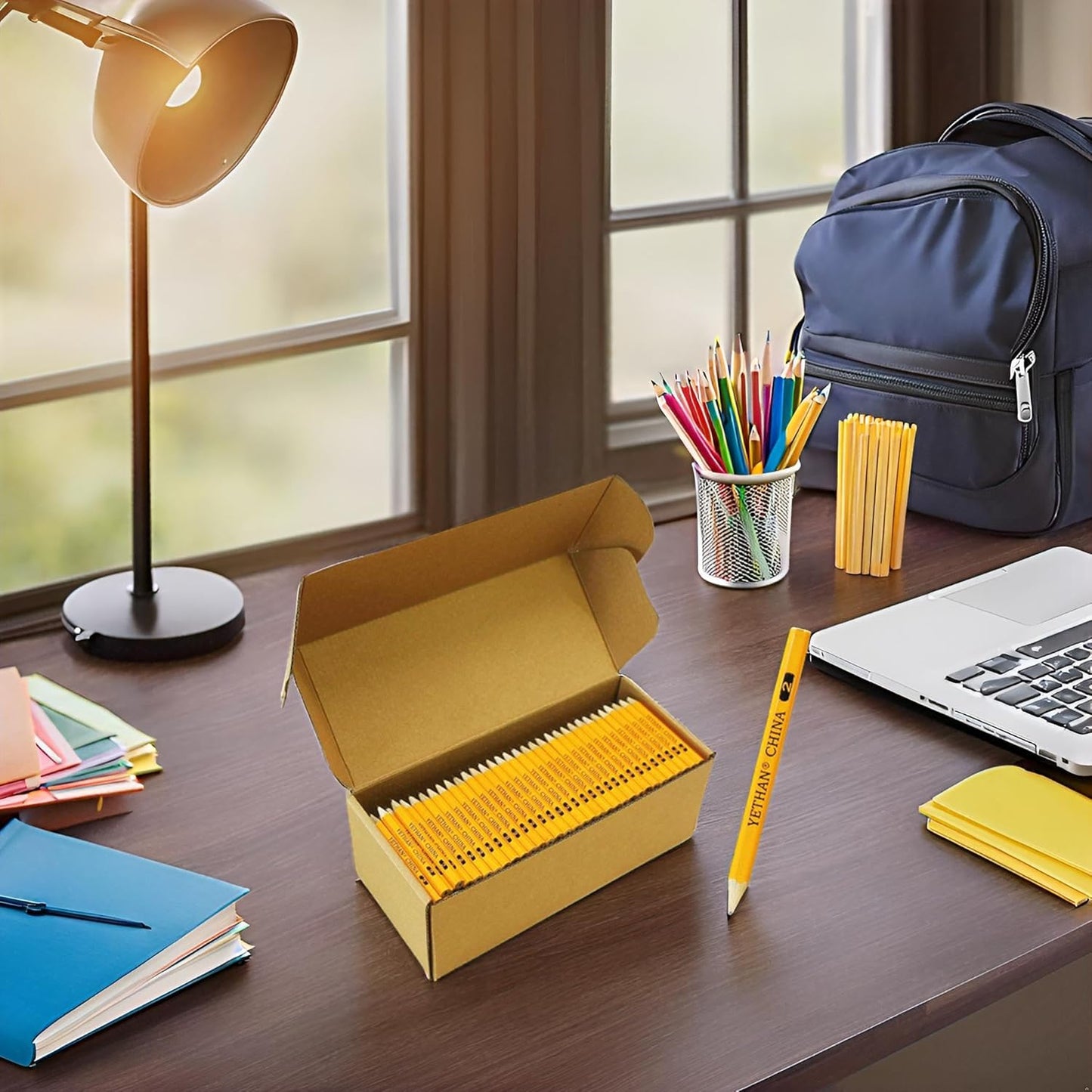 Golf Pencils, Half Pencil, 3.5" Mini Pencils, #2 HB Hexagon, Pre-sharpened, Back to school, 480 count.