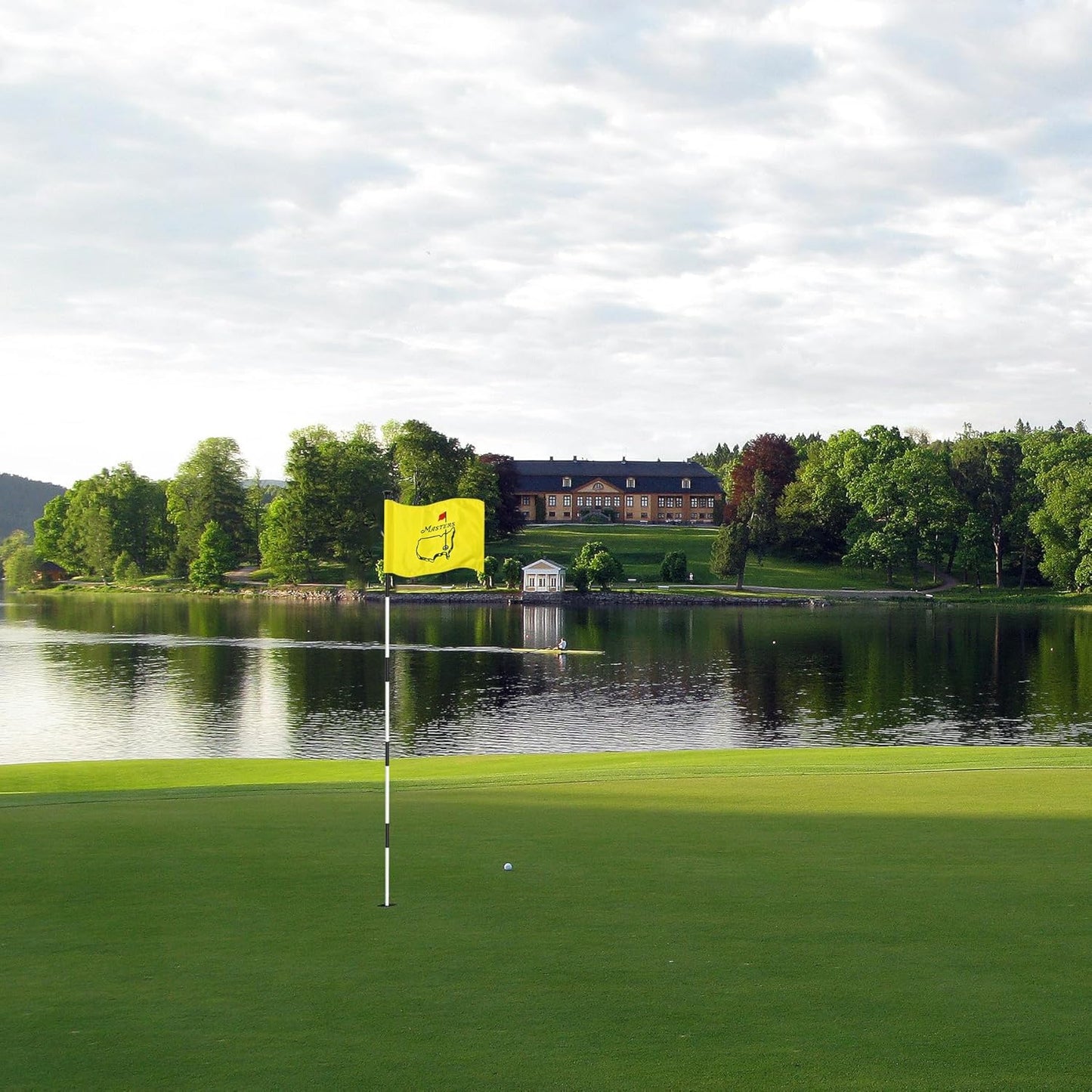 Golf Flagpole - Detachable Design - Ball Retrieval Base - Perfect for Backyard Practice Putting Green, Country Club, Driving Range - 3FT | 6FT in Height Optional