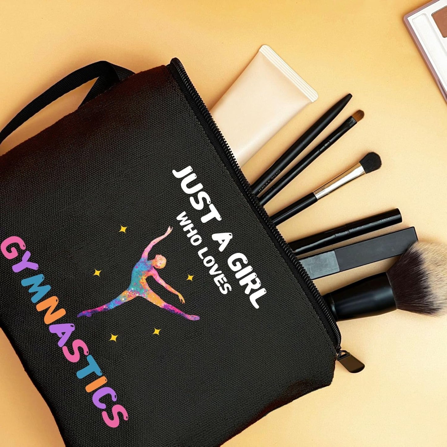 Gymnastics Accessories - Girls Gymnastics Makeup Bag & Birthday Gift
