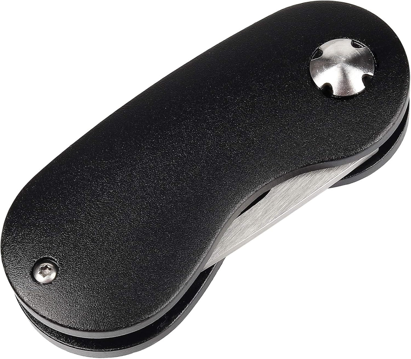 Mile High Life Golf Divot Repair Tool, All Metal Foldable Divot Tool with Pop-up Button & Magnetic Ball Marker