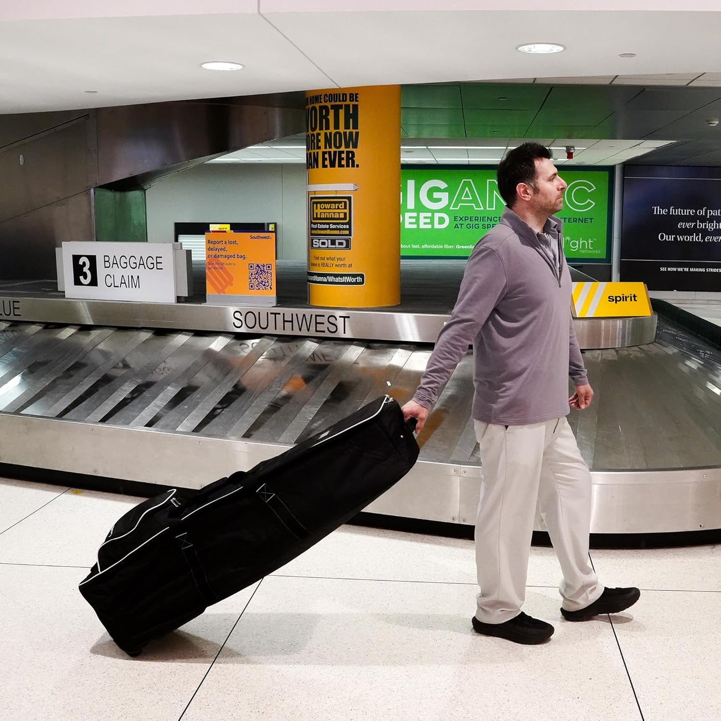 Izzo Deluxe Golf Travel Bag