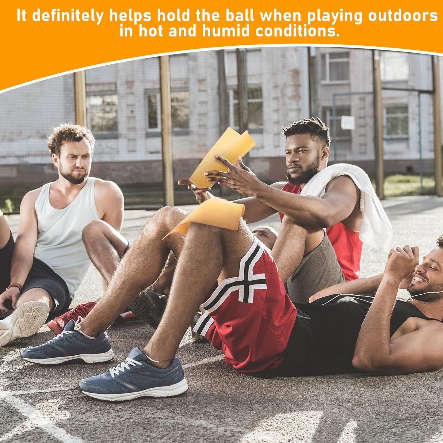 Juexica 4 Pcs Towel for Tennis Tacky Hand Grip Enhancer Sweaty Hands Tacky Cloth Grip Enhancement for Golf Baseball Padel Basketball Football Softball, 7.9 x 7.9 Inches