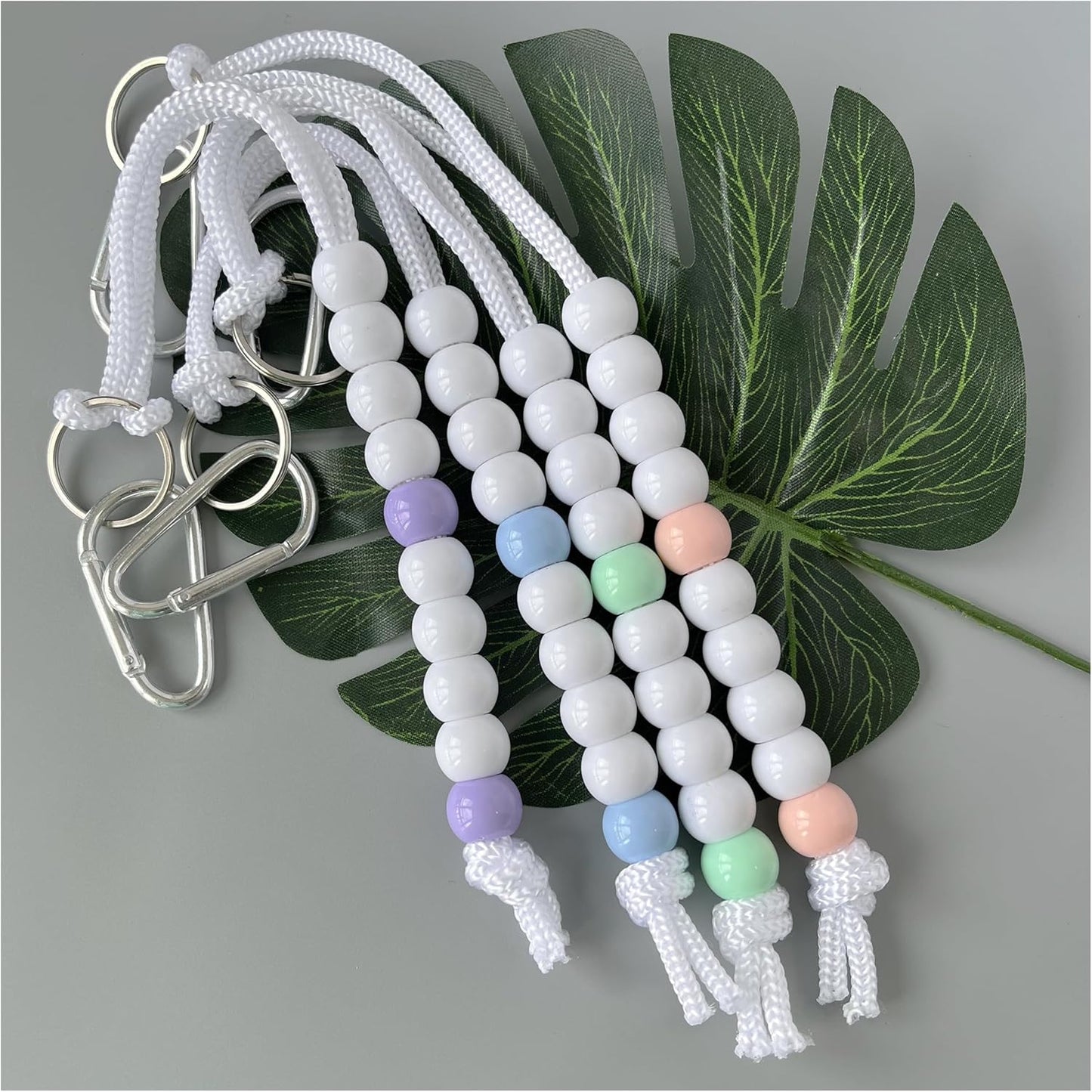 Golf Beads Score Counter, Golf Beads Counter, Golf Beads Count Stroke Score Counter, Golf Rhinestone Bead Score Counter (2 Pcs Green)