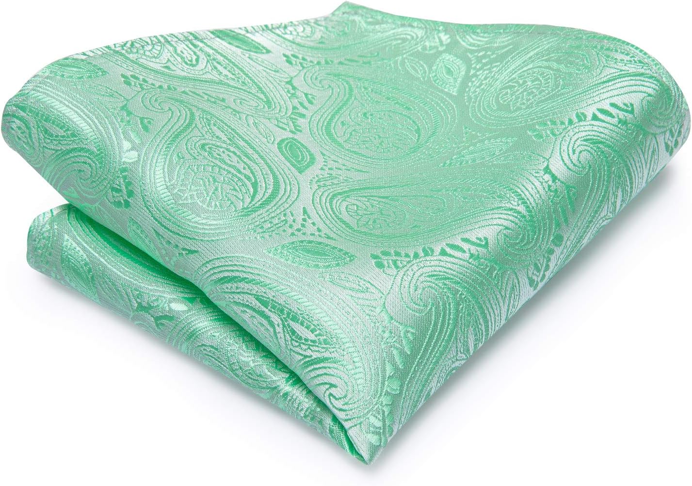 Dubulle Mens Paisley Striped Tie WOVEN Necktie for Men and Handkerchief Cufflinks Set Wedding Formal Business