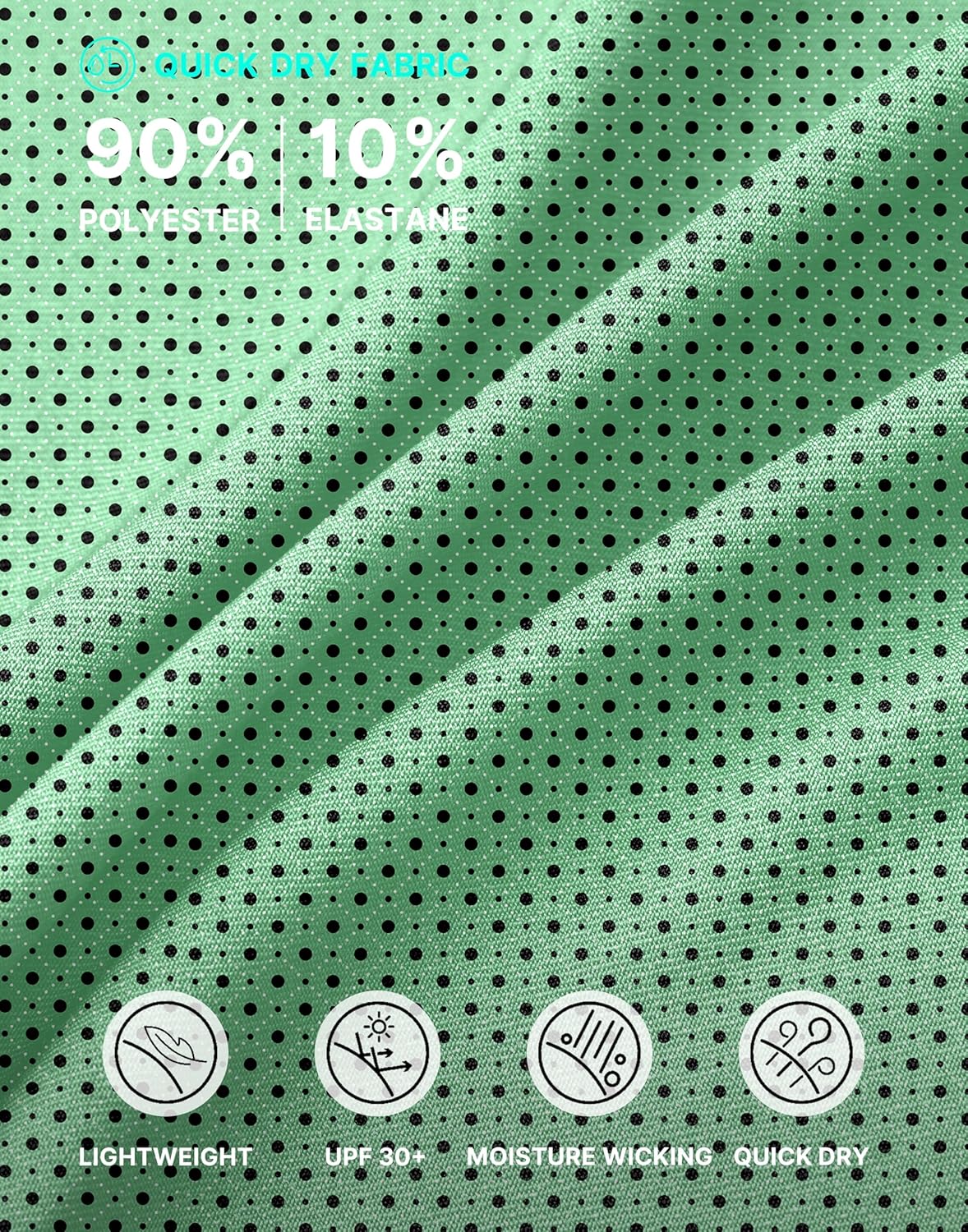 Obla Mens Golf Polo Shirts Short Sleeve Dry Fit Performance Moisture Wicking Casual Print Collared Golf Shirts for Men