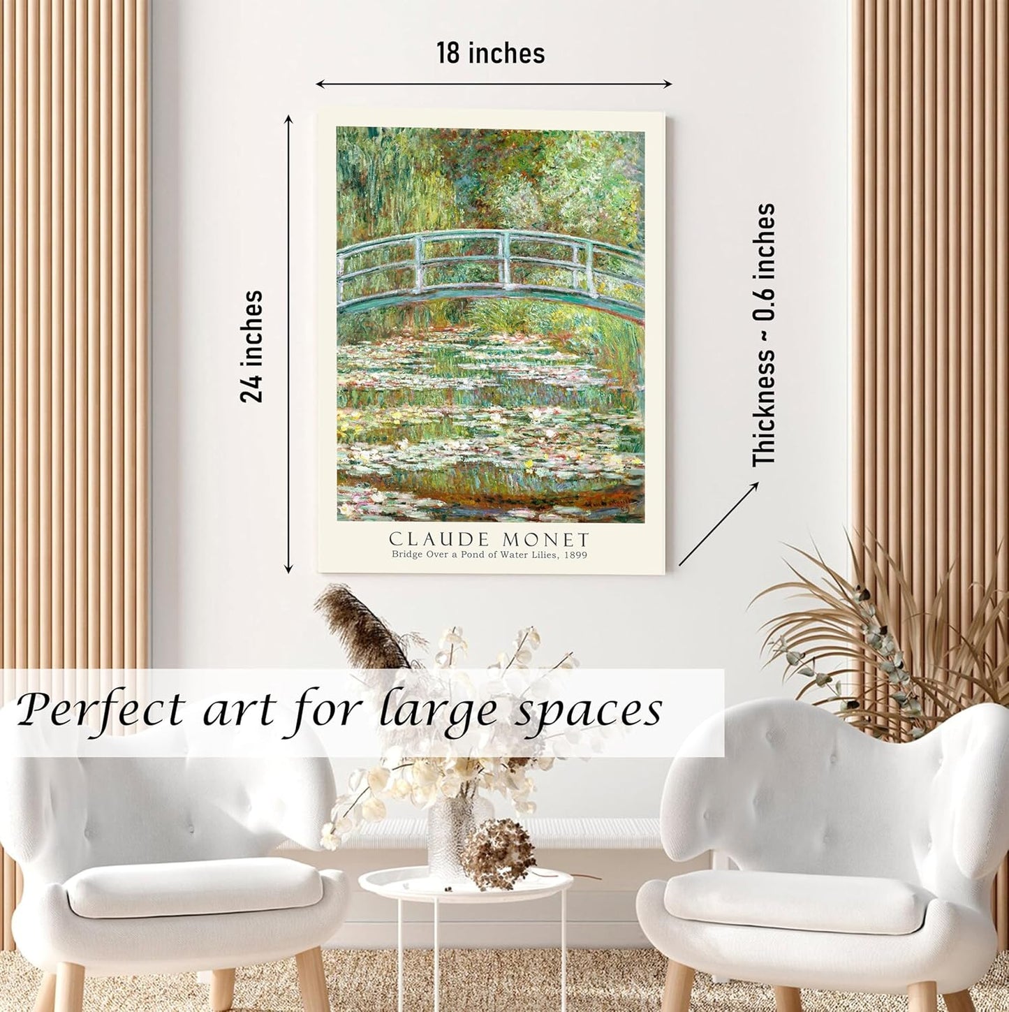 Induslyfe Large Framed Grass Wall Art Canvas Decor Set of 3, Matisse Wall Art Framed Prints Posters Mid Century Modern Art, Aesthetic Floral Botanical wall art for bedroom, living room, bathroom 18x24